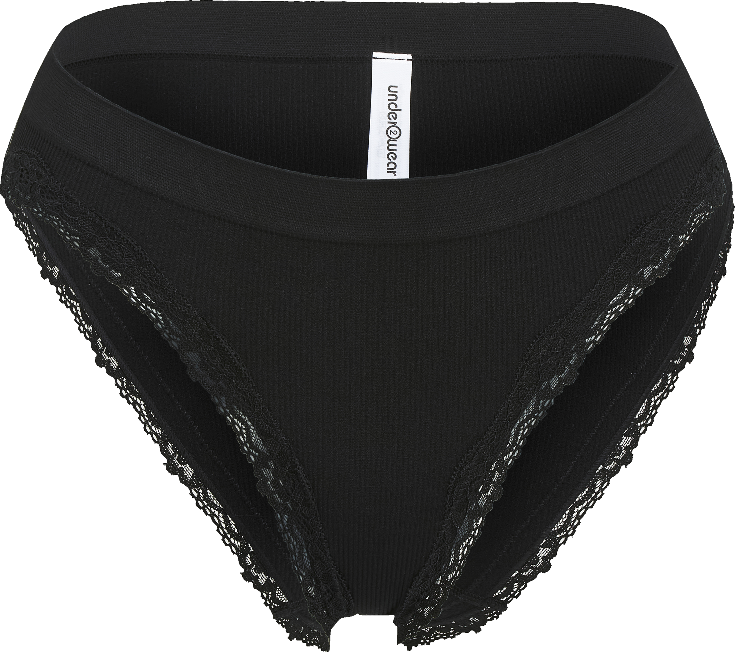 3er Set Hüftslips schwarz/beere Gr. XL