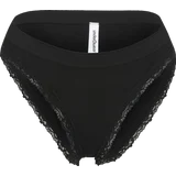 3er Set Hüftslips schwarz/beere Gr. XL