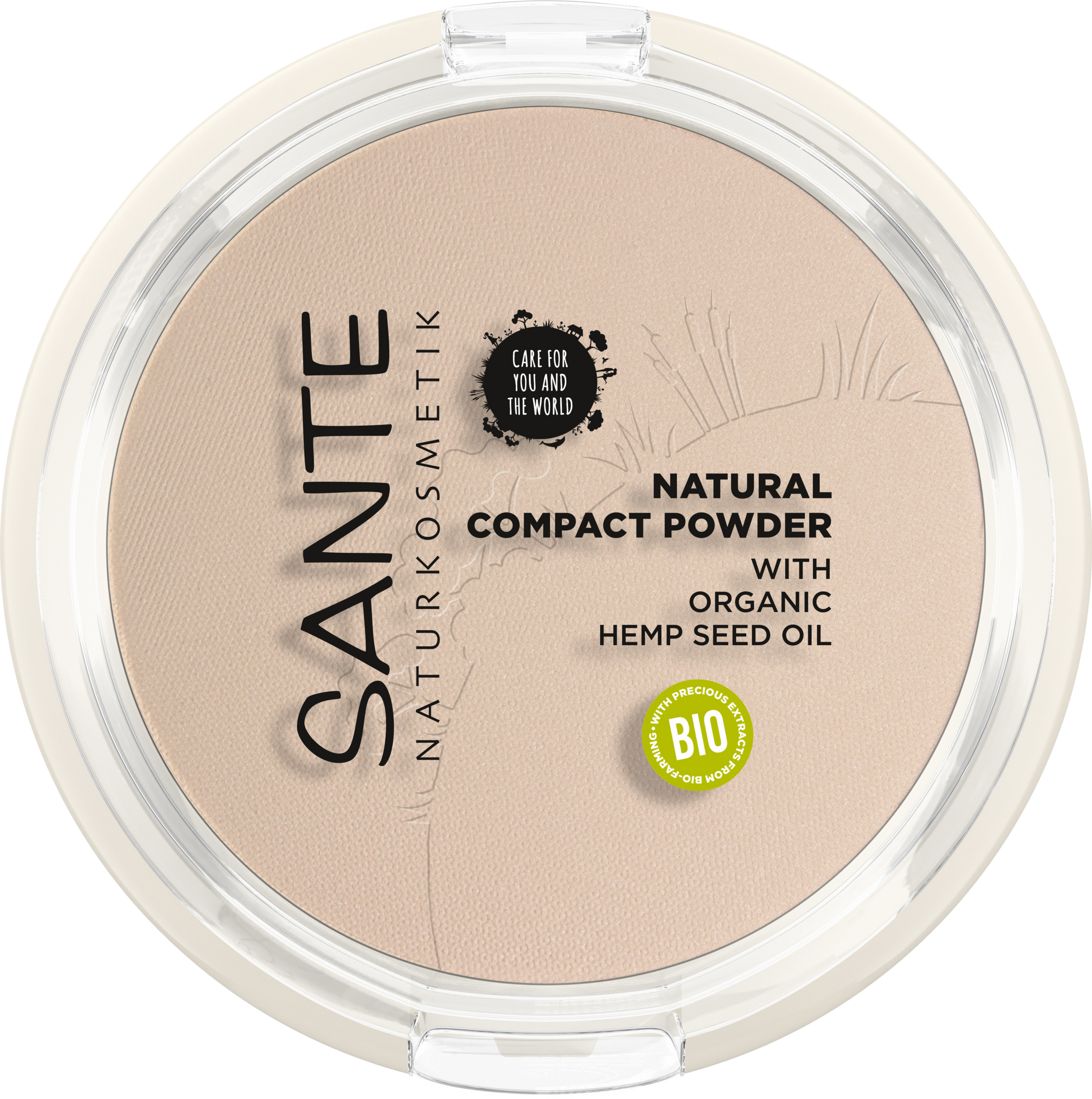 Sante Natural Compact Powder 01 Cool Ivory