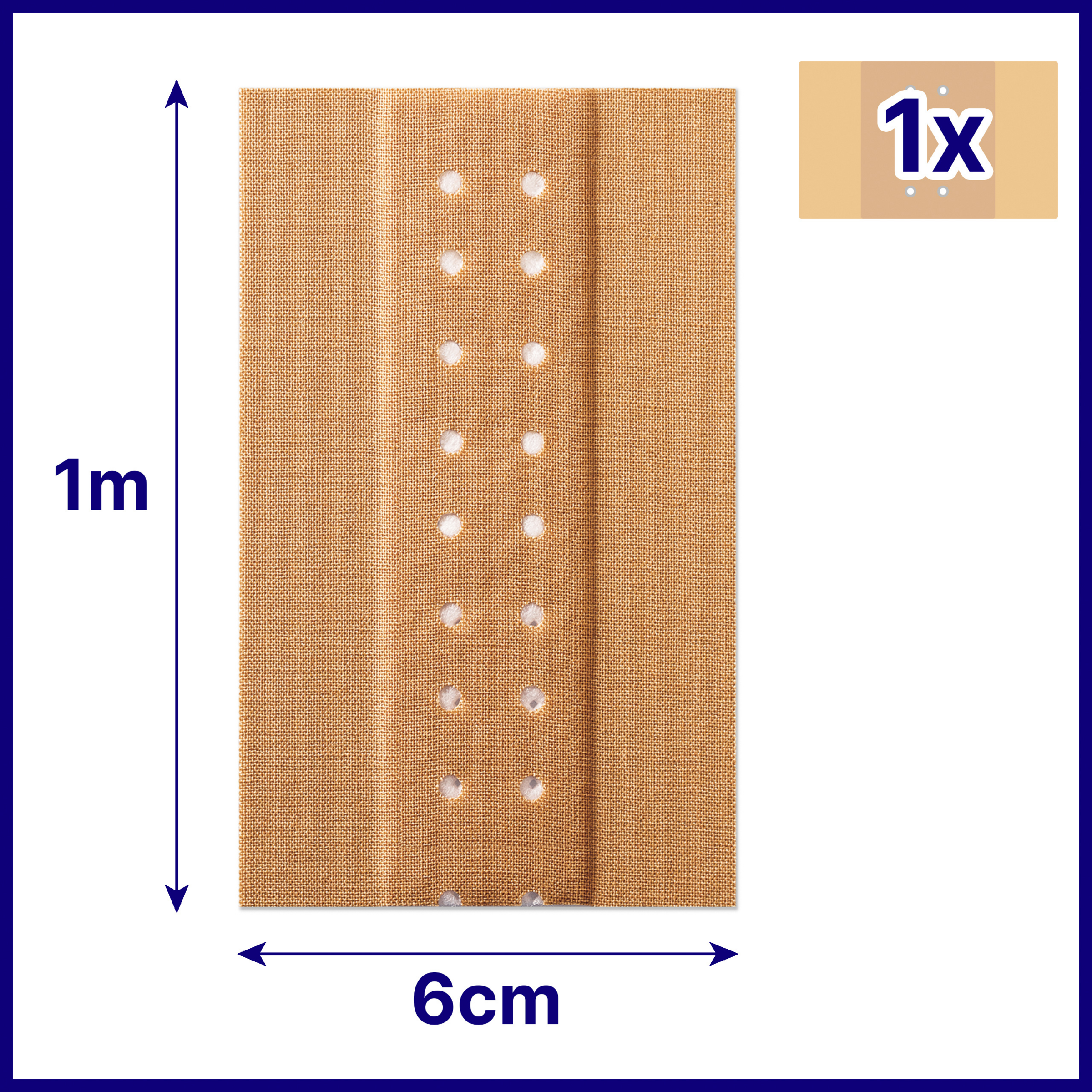 Classic Pflaster 1m 12