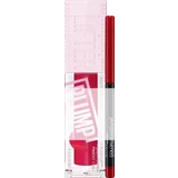 Lifter Plump 004 Red Flag & Lipliner 80 Red Escape Set