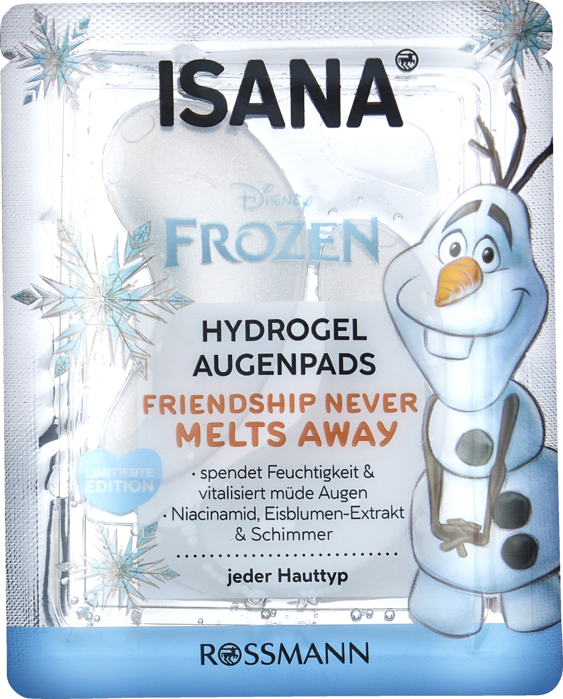 ISANA Disney Frozen Hydrogel Augenpads Olaf