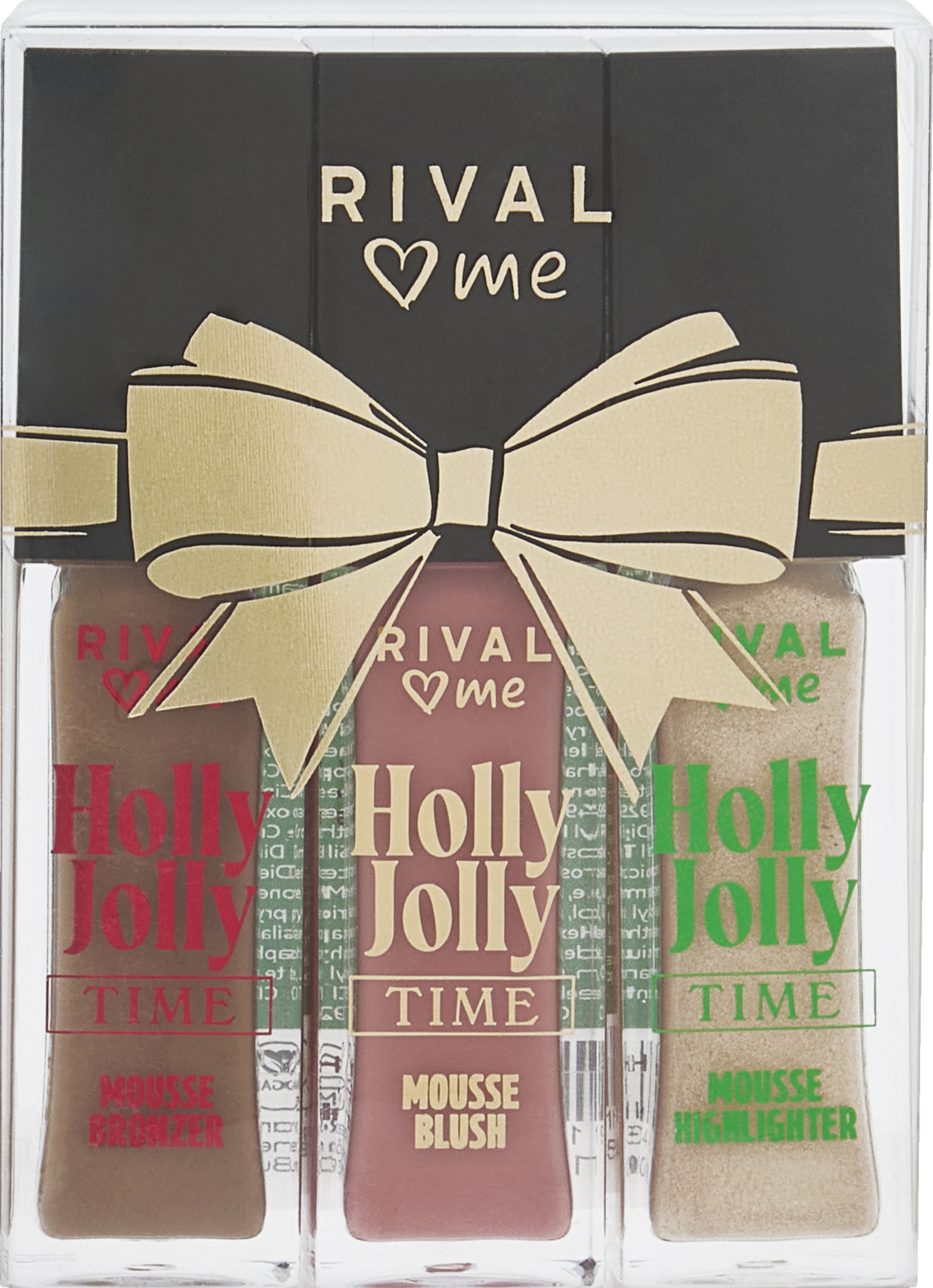 RIVAL loves me Holly Jolly Time Face Set