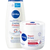 NIVEA Creme Repair&Care + Creme Protect & dexpanthenol