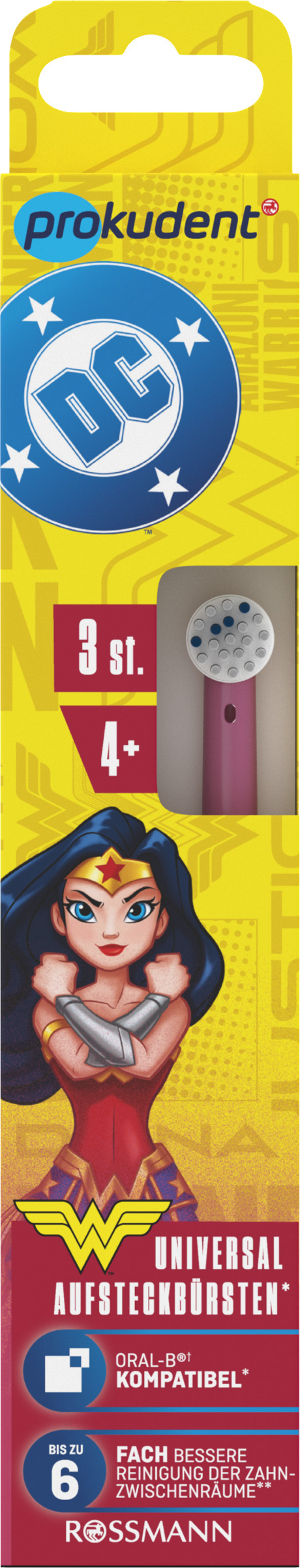 Kids Universal Aufsteckbürsten DC