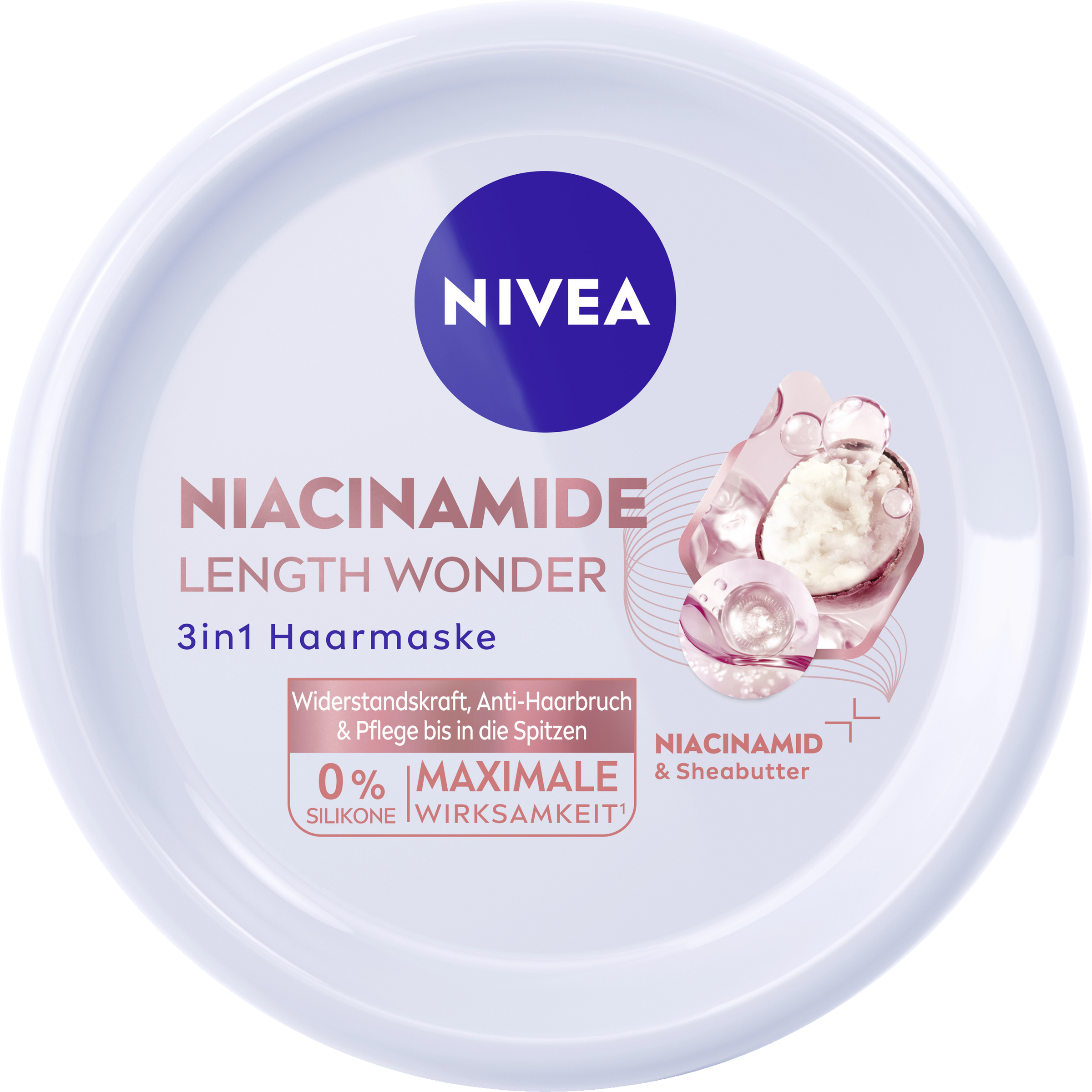 NIVEA 3in1 Haarmaske Niacinamide Length Wonder Leni Klum Edition