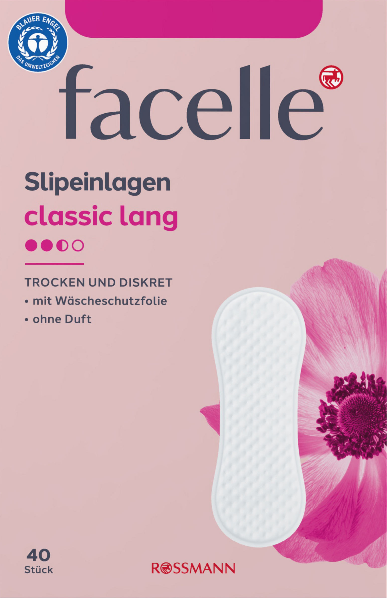 Slipeinlagen classic lang