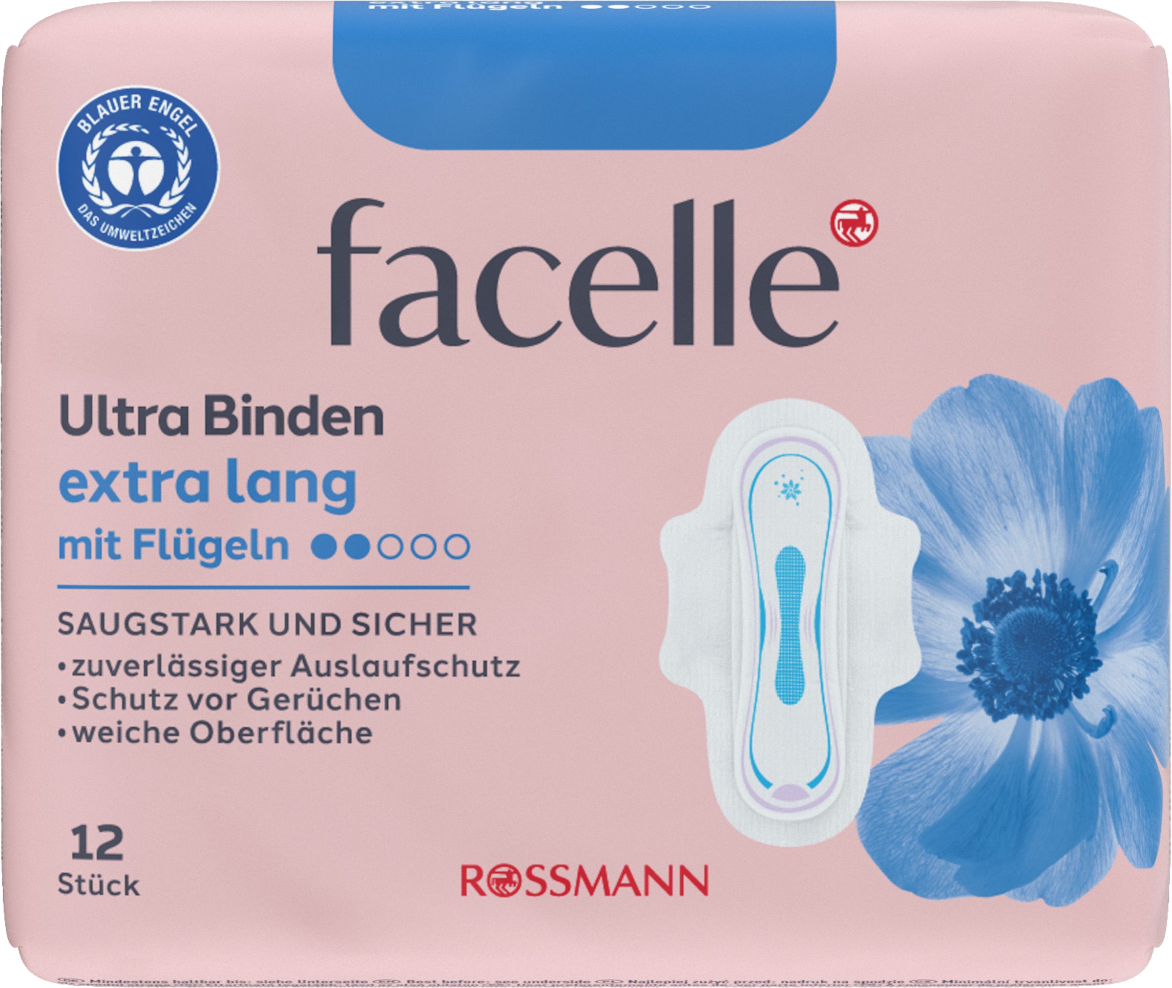 Ultra-Binden extra lang + Flügel