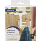 Drehbarer Türhaken weiß