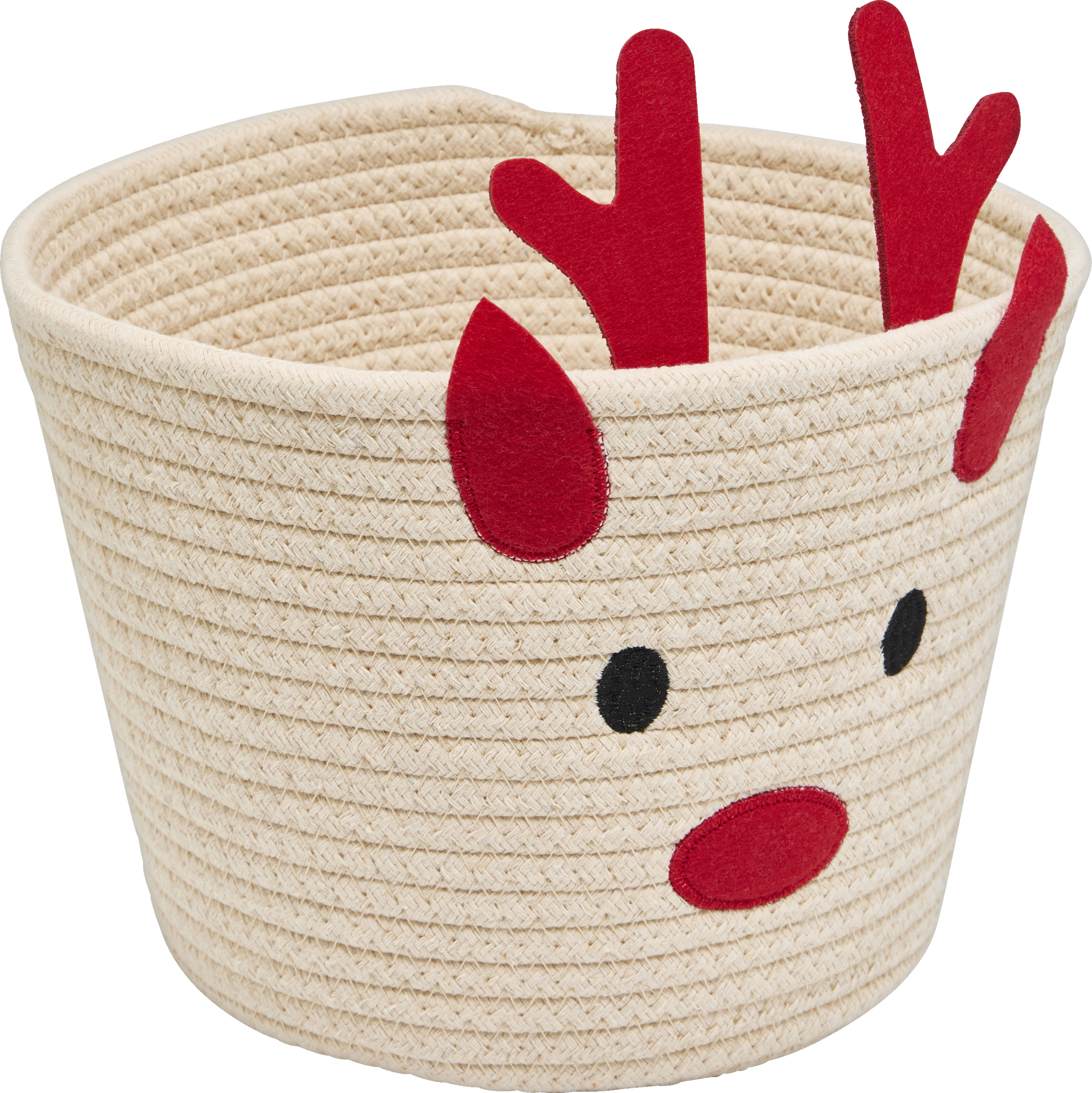 IDEENWELT Aufbewahrungskorb Elch creme