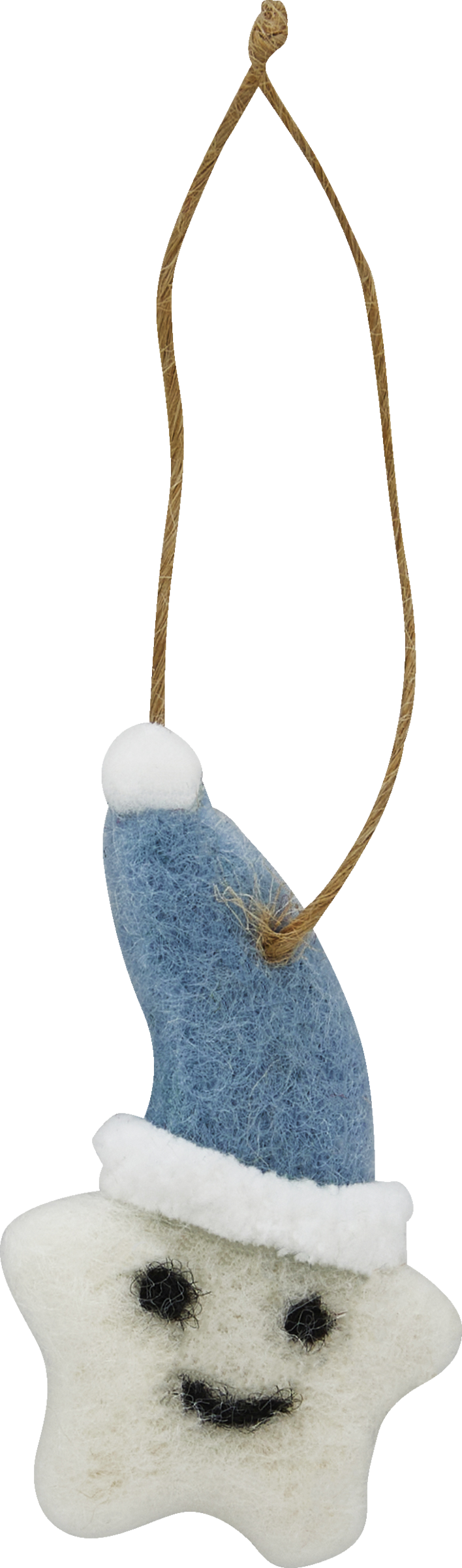 DEKOWELT Stern mit Mütze