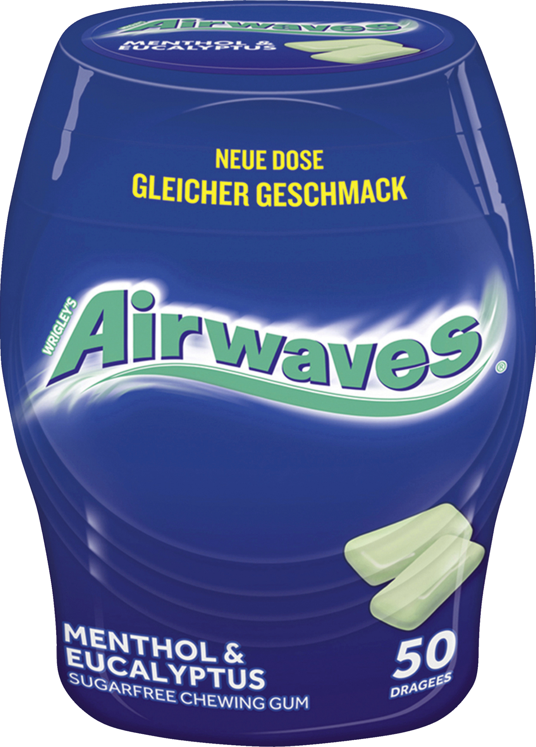 Wrigley`s Airwaves Menthol & Eucalyptus, zuckerfreier Kaugummi