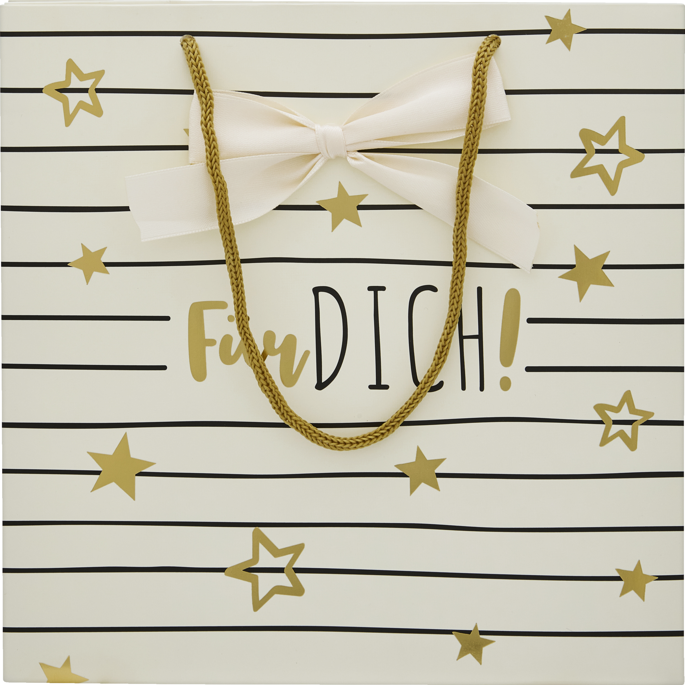 DEKOWELT Geschenktüte mit Schleife