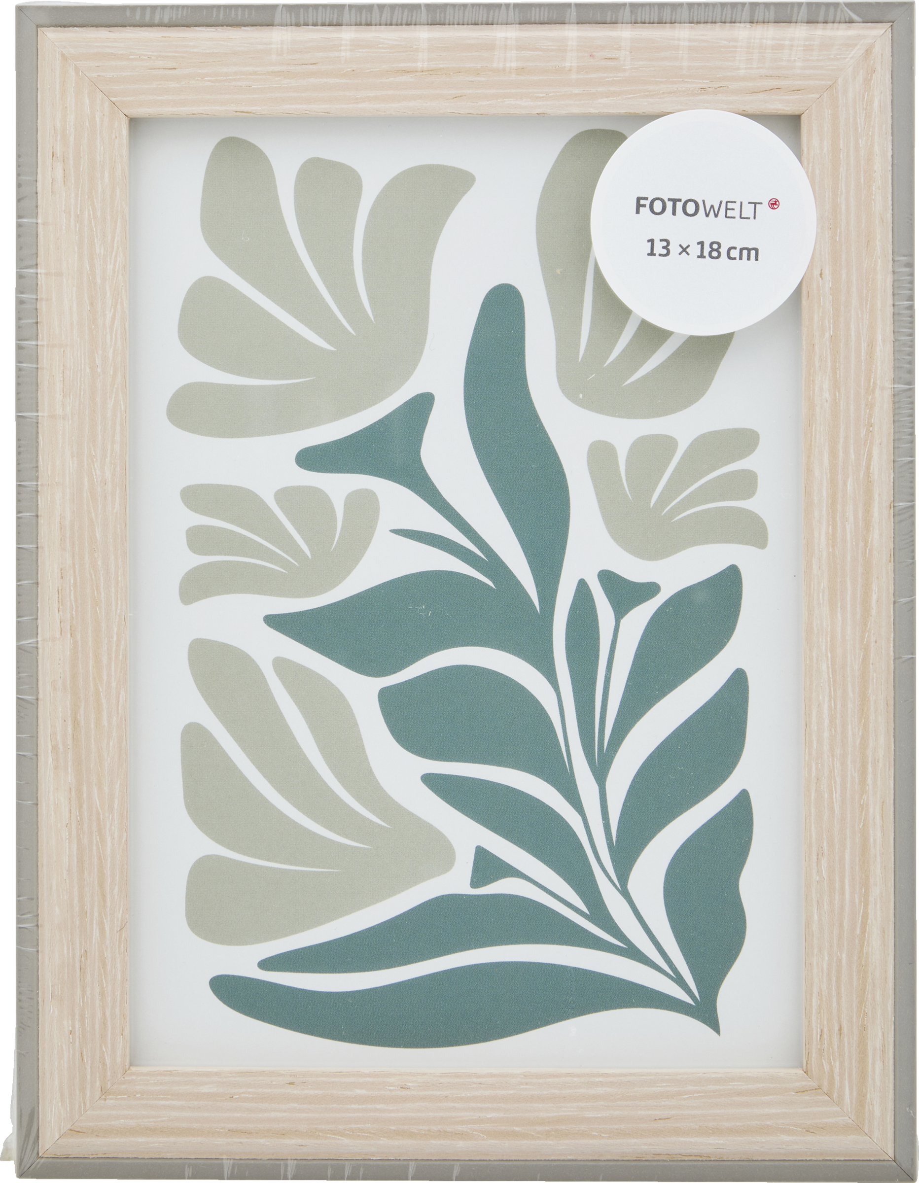 Fotowelt FSC HOLZRAHMEN GRAU 13X18CM