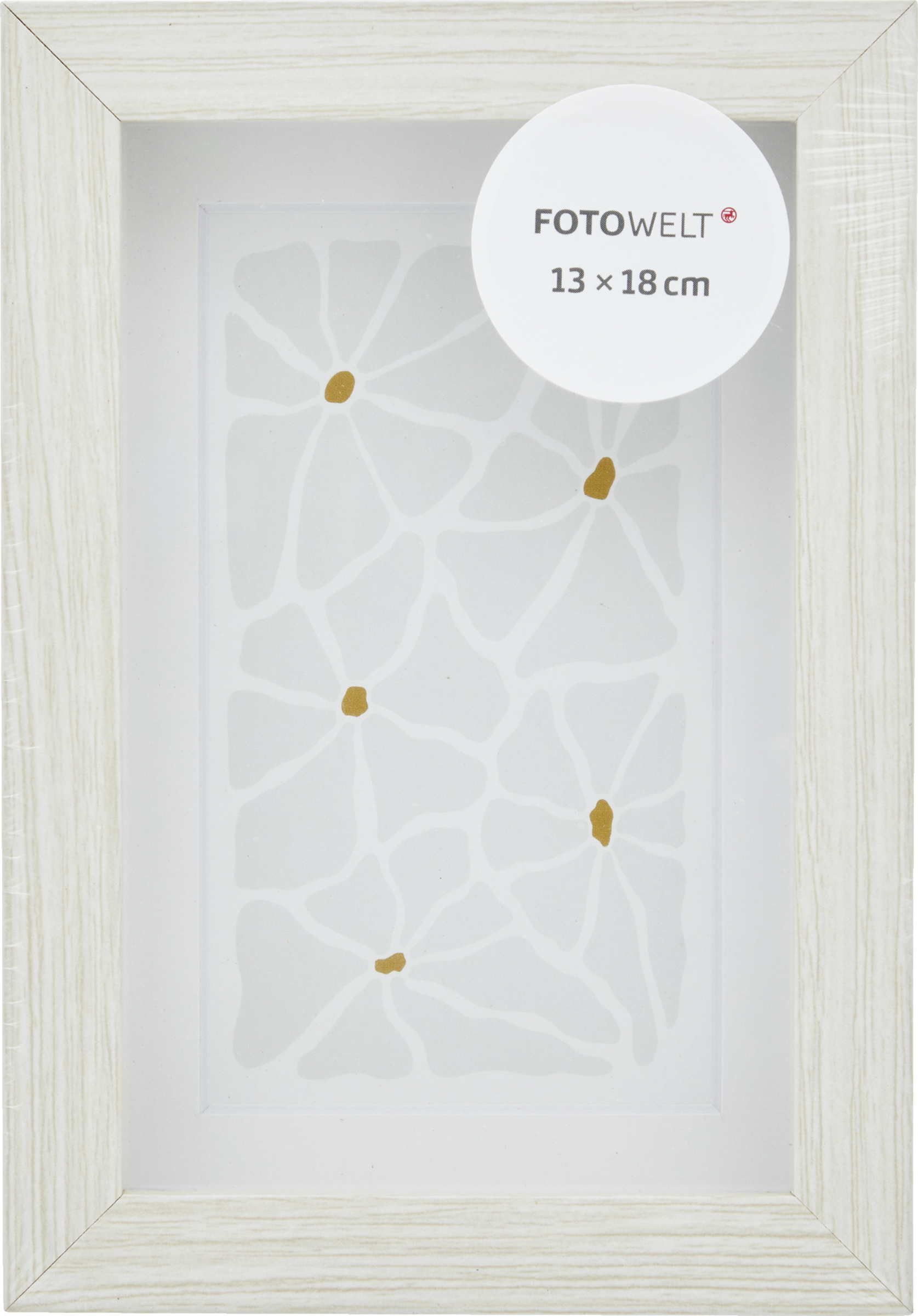 Fotowelt MDF KLASSISCH WEISS 10X15 CM