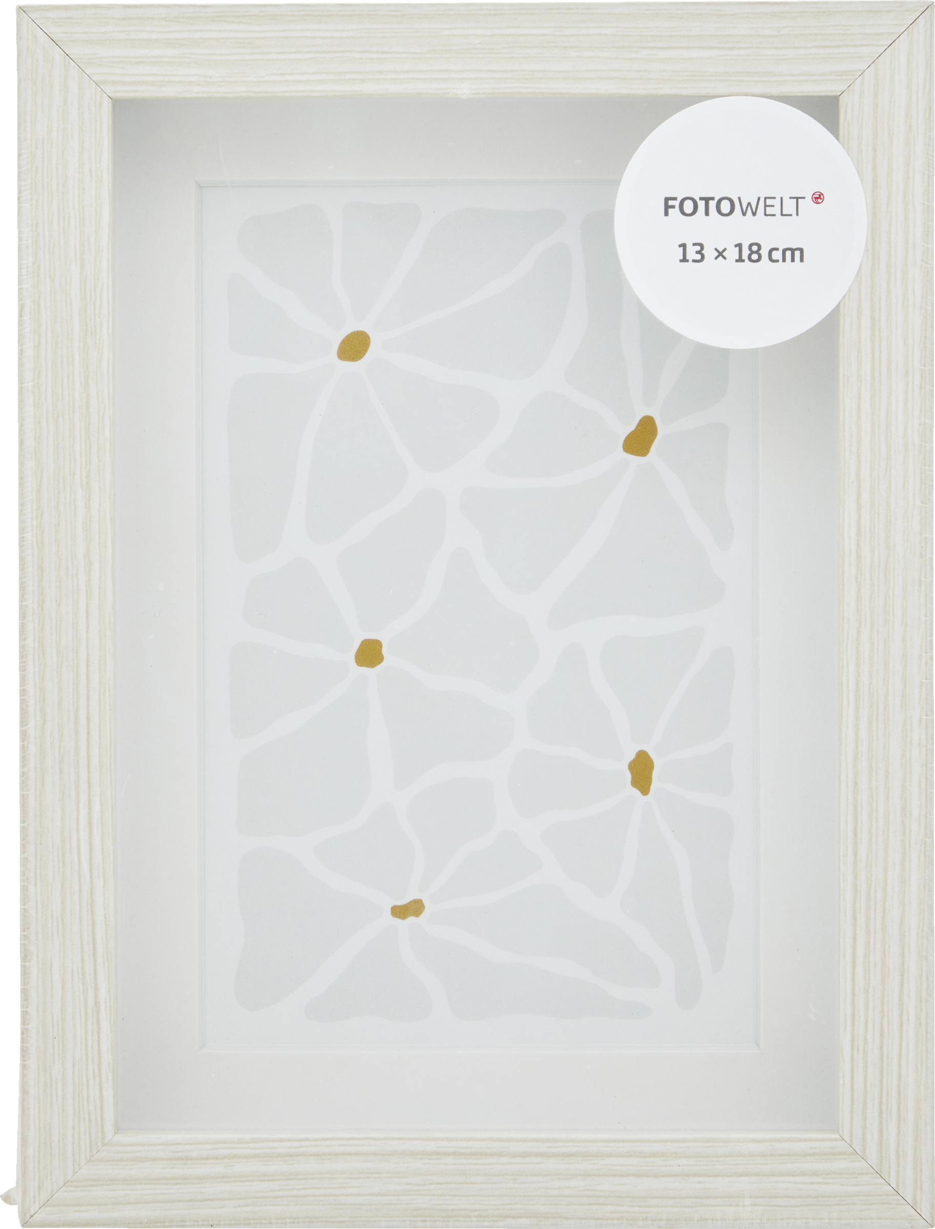 Fotowelt MDF KLASSISCH WEISS 13X18 CM