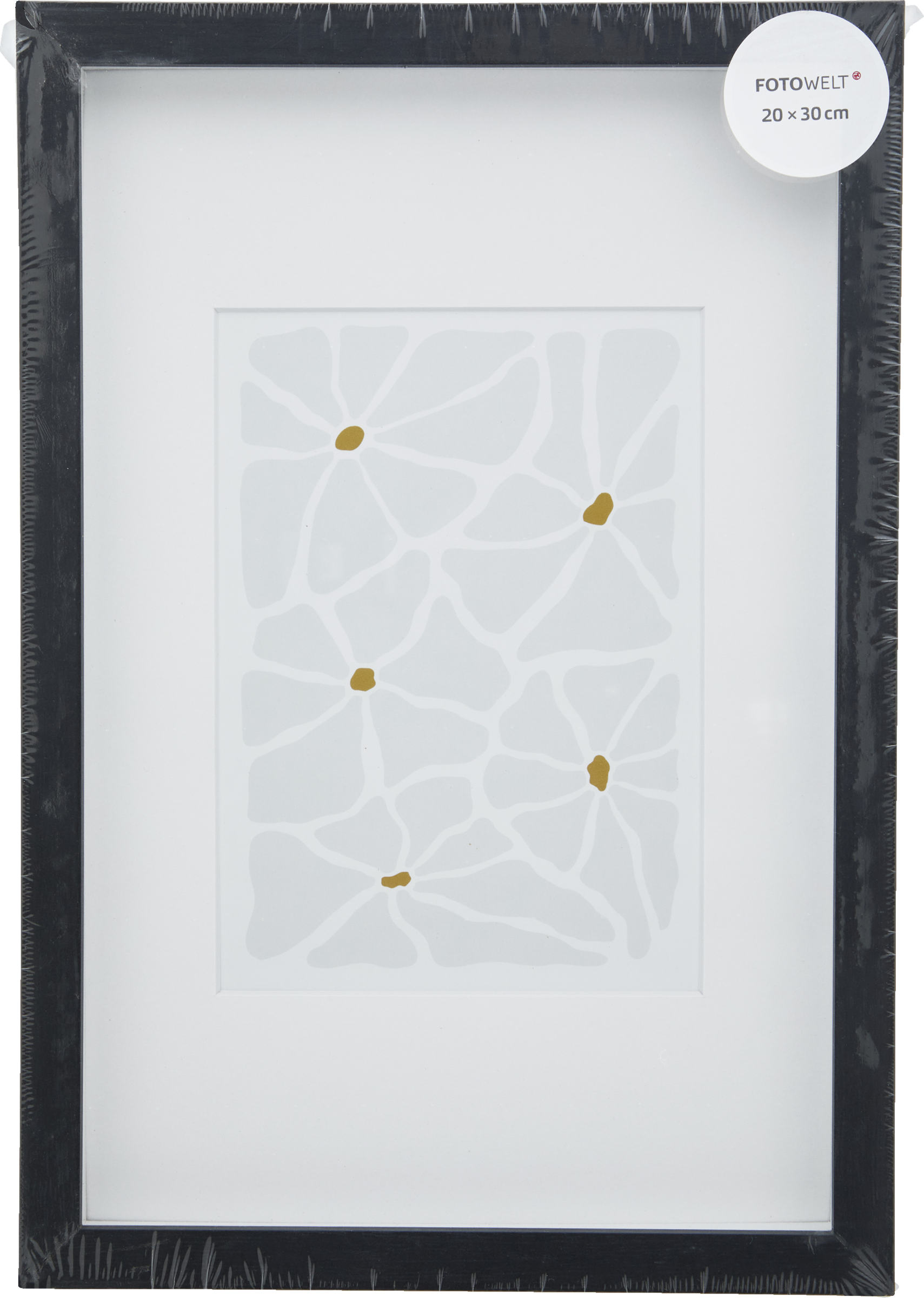 Fotowelt MDF KLASSISCH SCHWARZ 20X30 CM