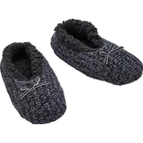 Chenille-Homesneaker anthrazit Gr. 39/40