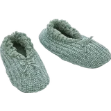 Chenille-Homesneaker hellgrün Gr. 41/42