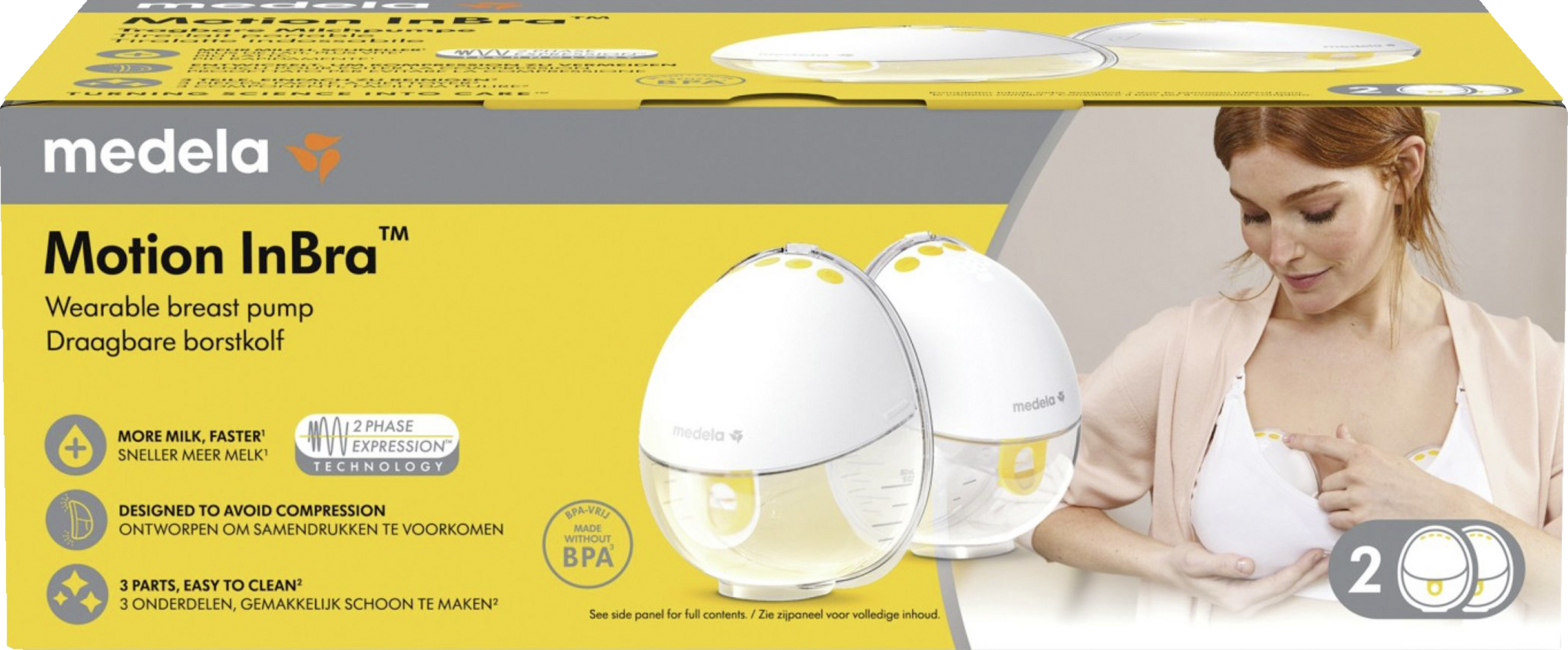 medela Motion InBra Doppelmilchpumpe