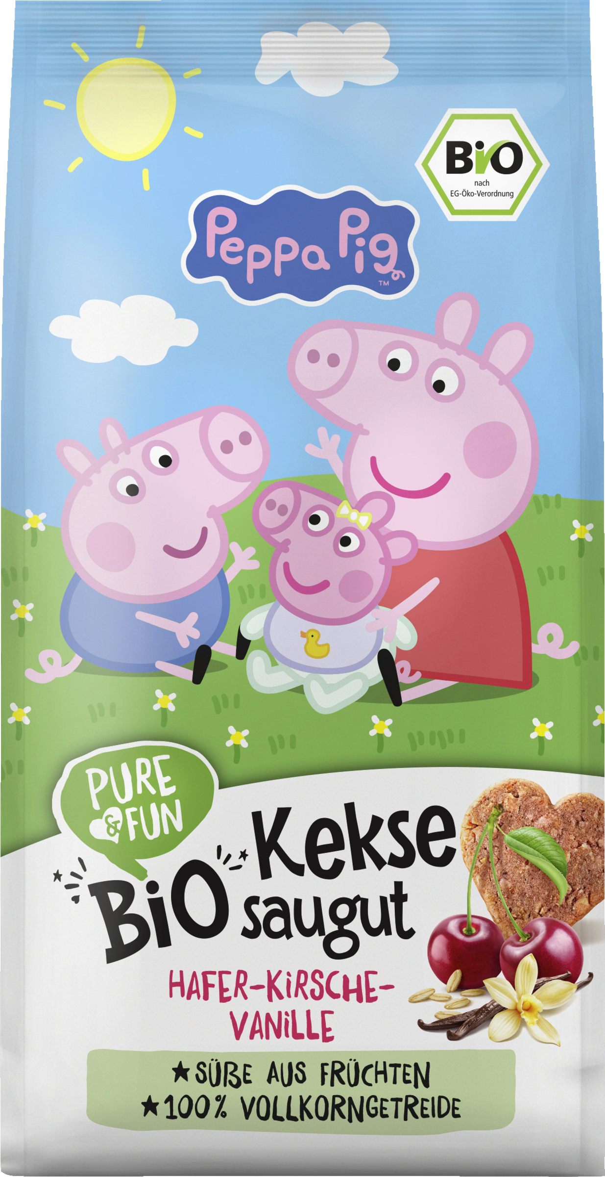 Pure&Fun Bio Peppa Pig Kekse saugut