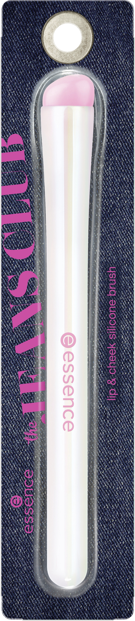 essence The JEANS CLUB lip & cheek silicone brush 01 - POV: In Love With Jeans