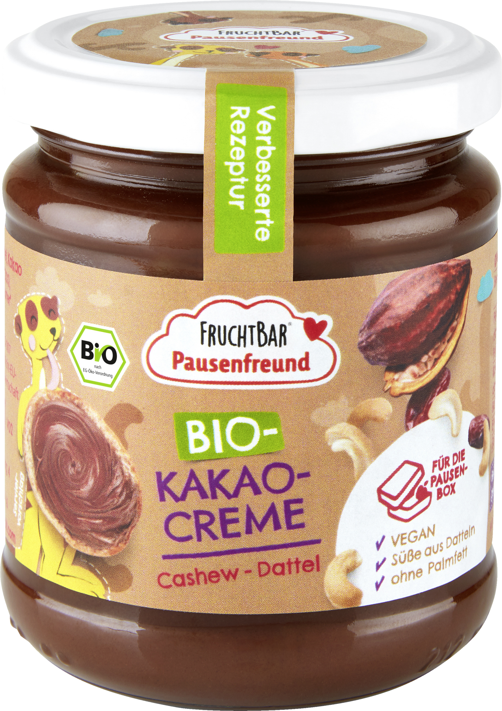 FruchtBar Pausenfreund Bio-Kakao-Creme
