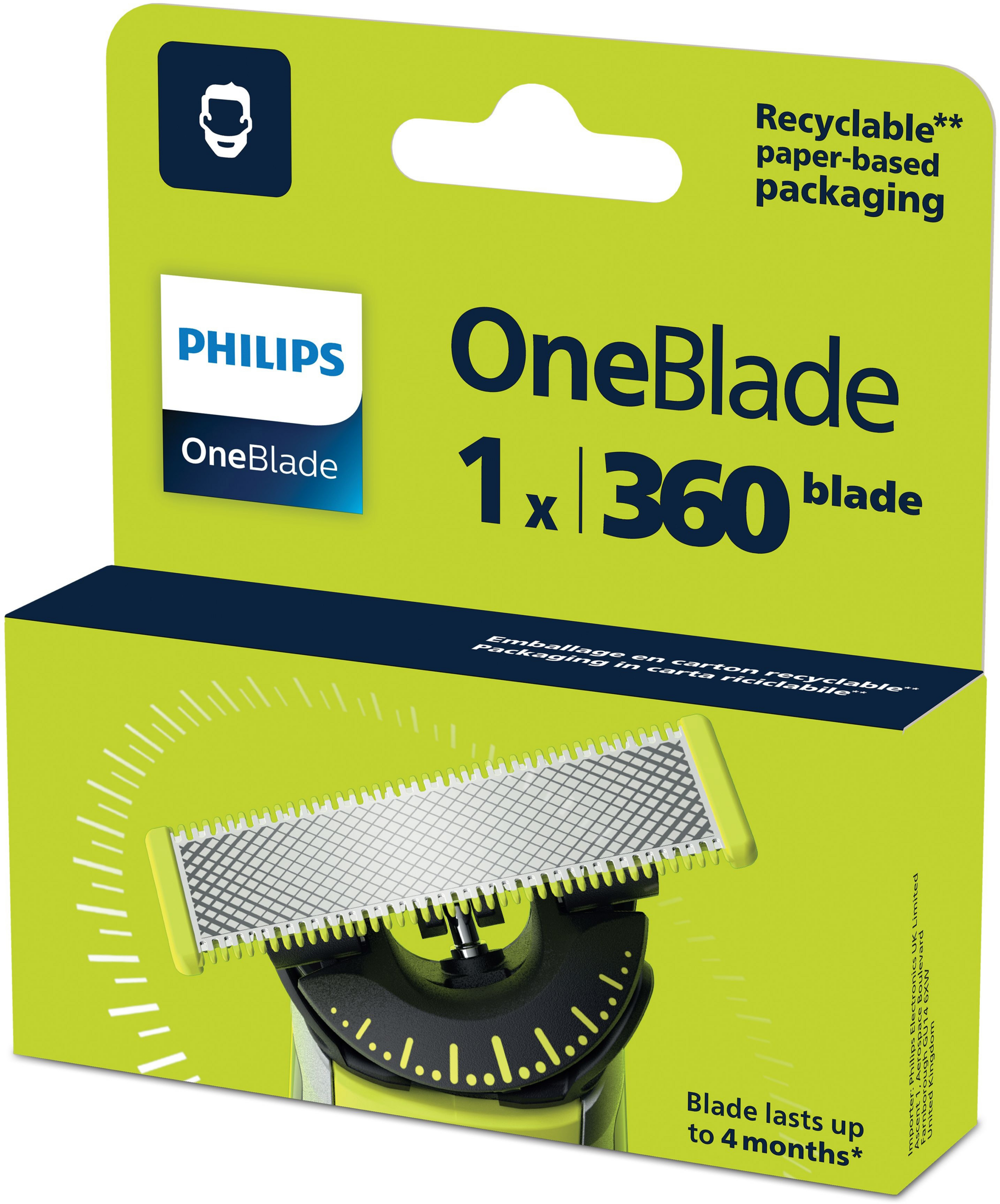 PHILIPS OneBlade Rasierklinge 1 Stück