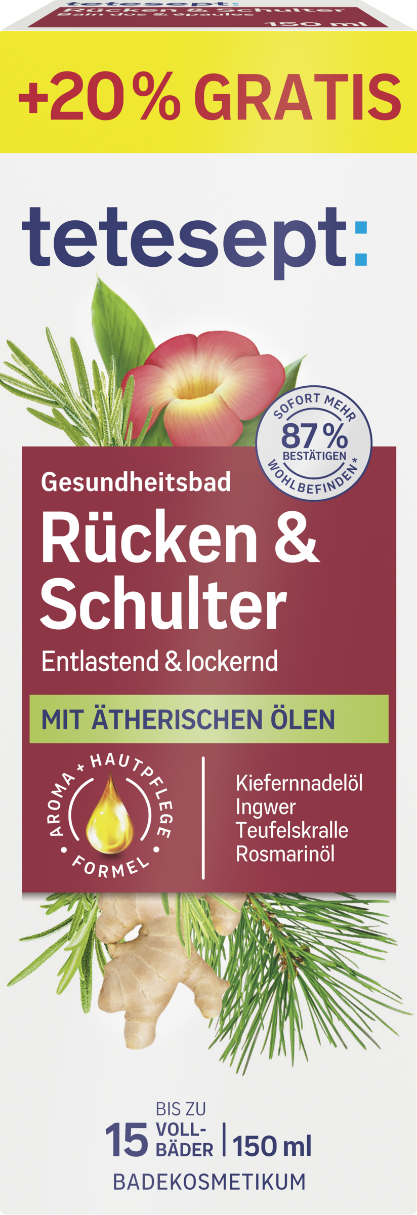 Gesundheitsbad Rücken & Schulter