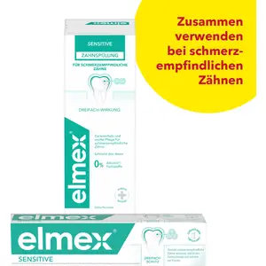 معجون أسنان وغسول فم Sensitive عبوة متعددة