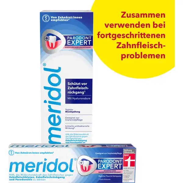 مجموعة معجون الأسنان وغسول الفم اليومي Parodont Expert