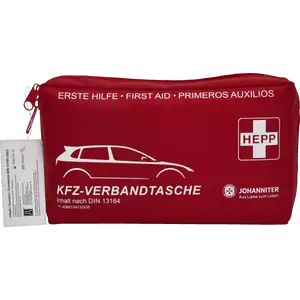 حقيبة إسعافات أولية للسيارة بدون سترة تحذير