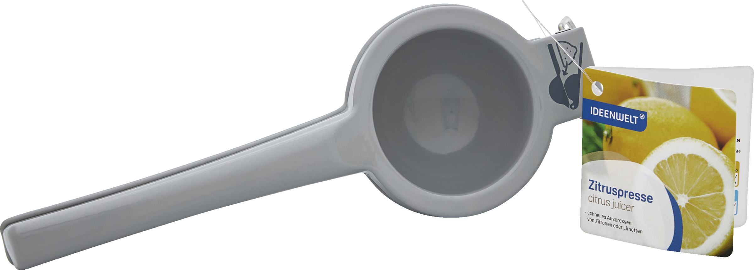 IDEENWELT Zitruspresse grau
