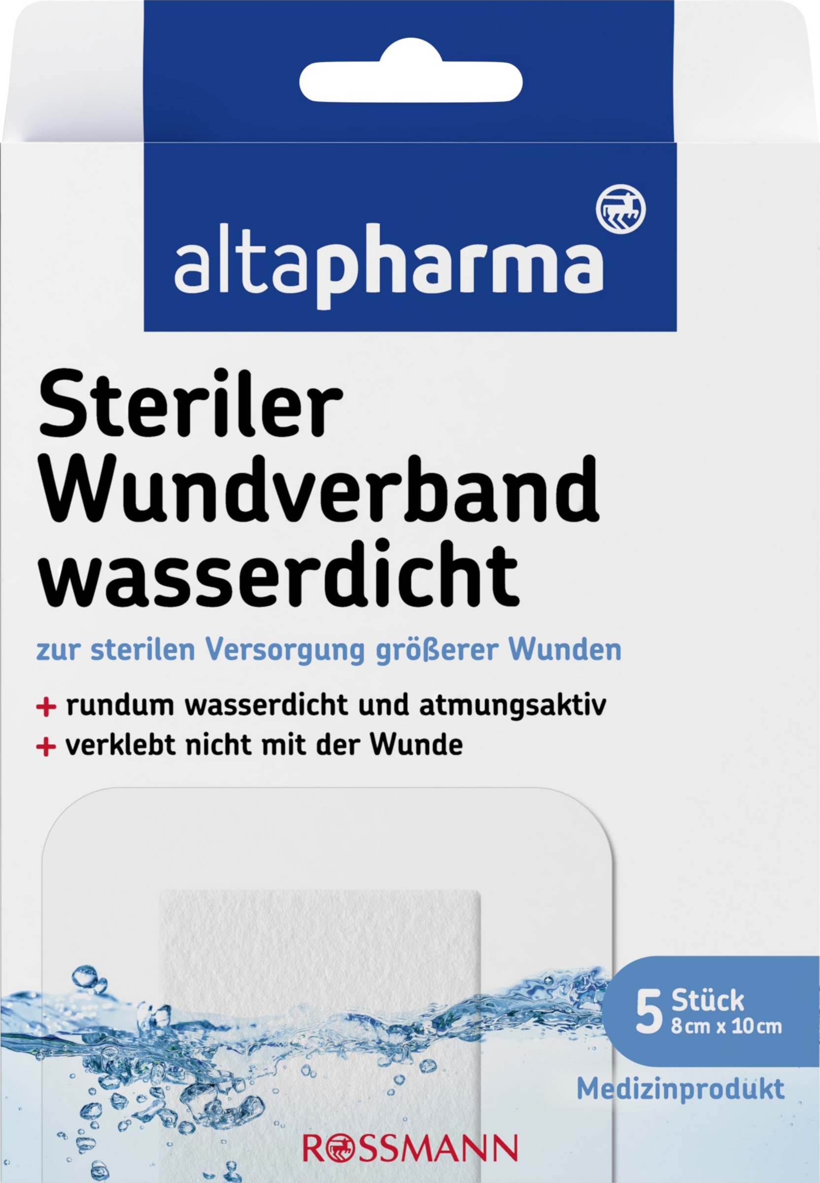 altapharma Steriler Wundverband wasserdicht