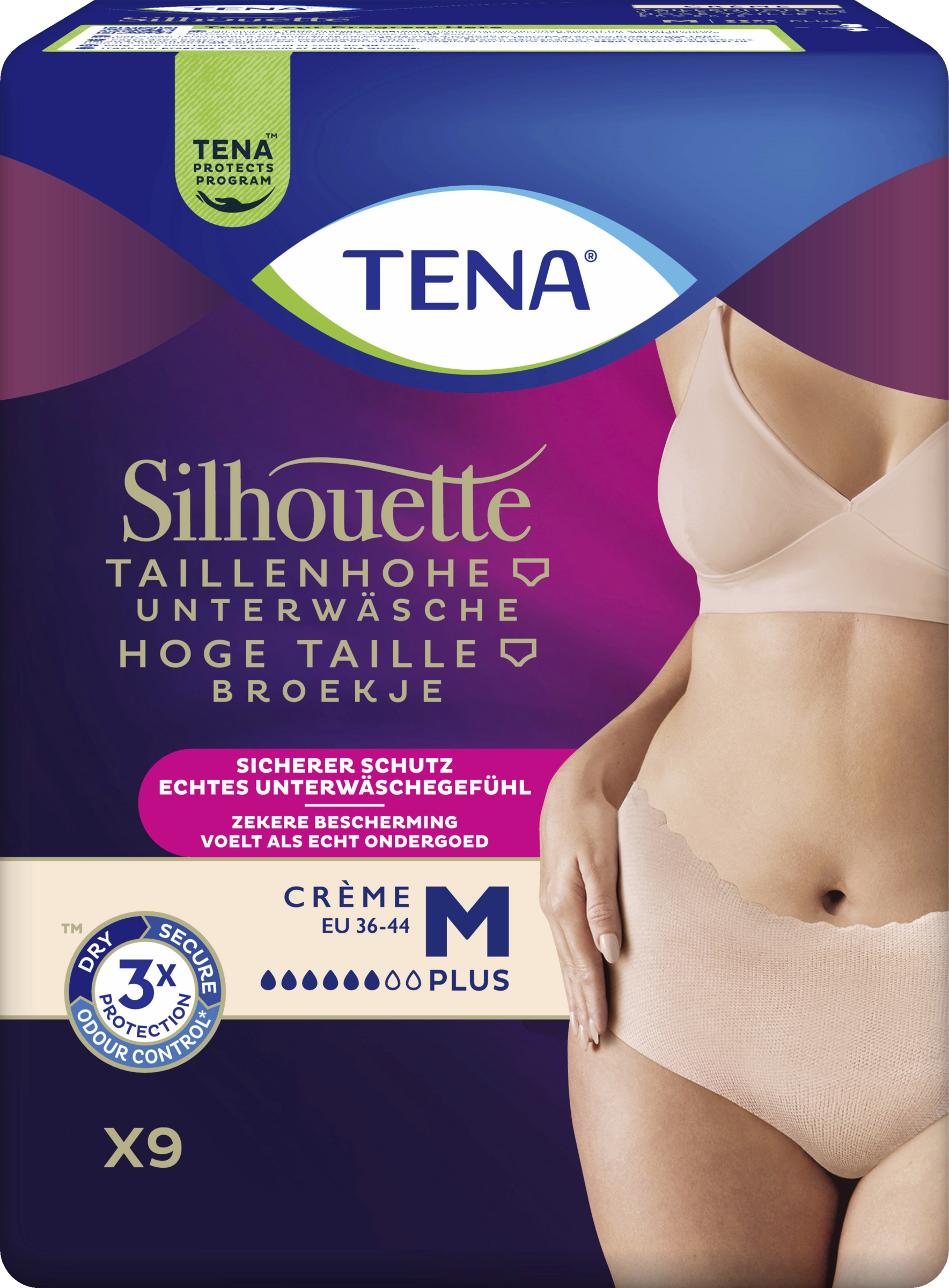 TENA Silhouette Pants Plus Creme M