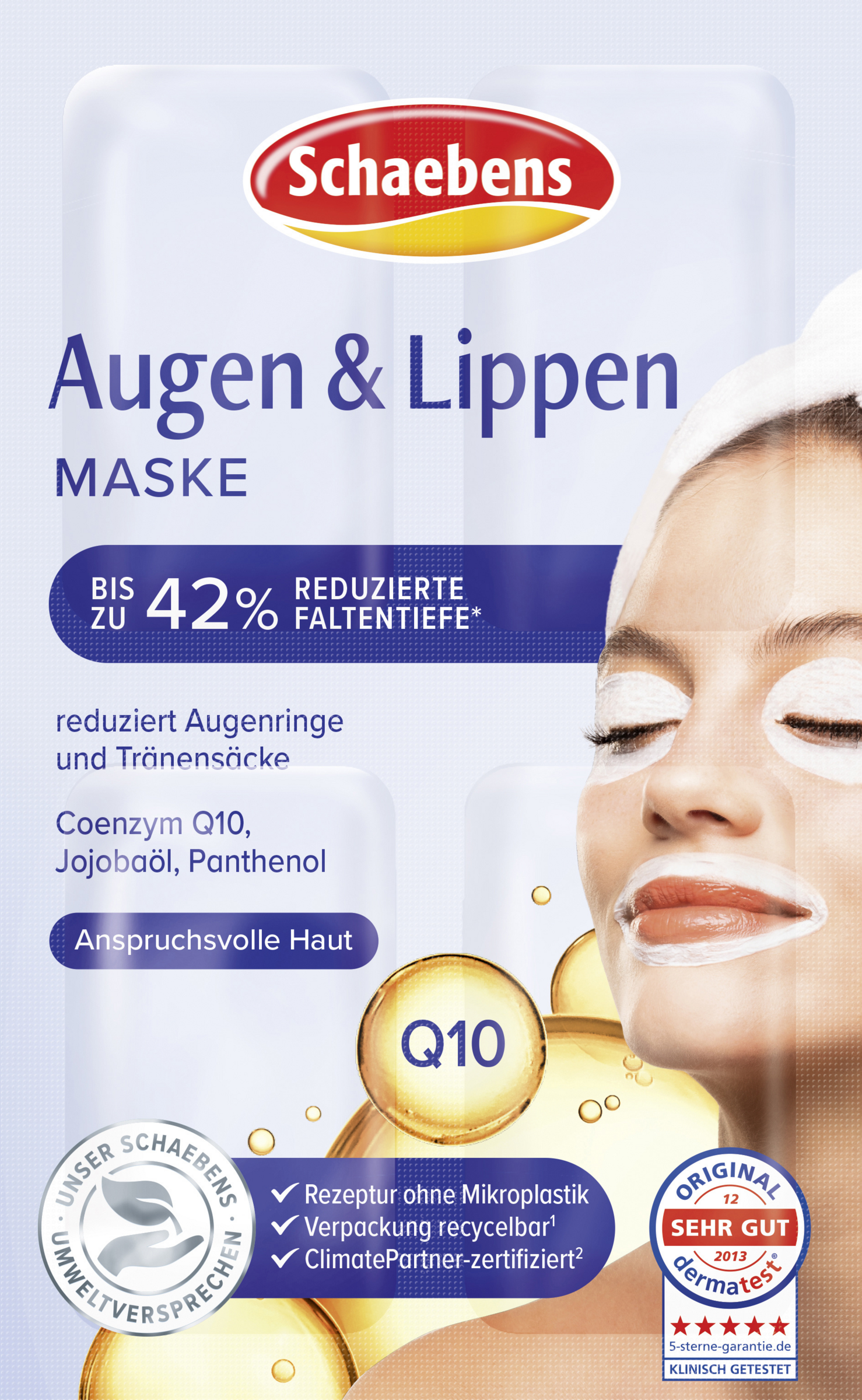 Schaebens Augen & Lippen Maske