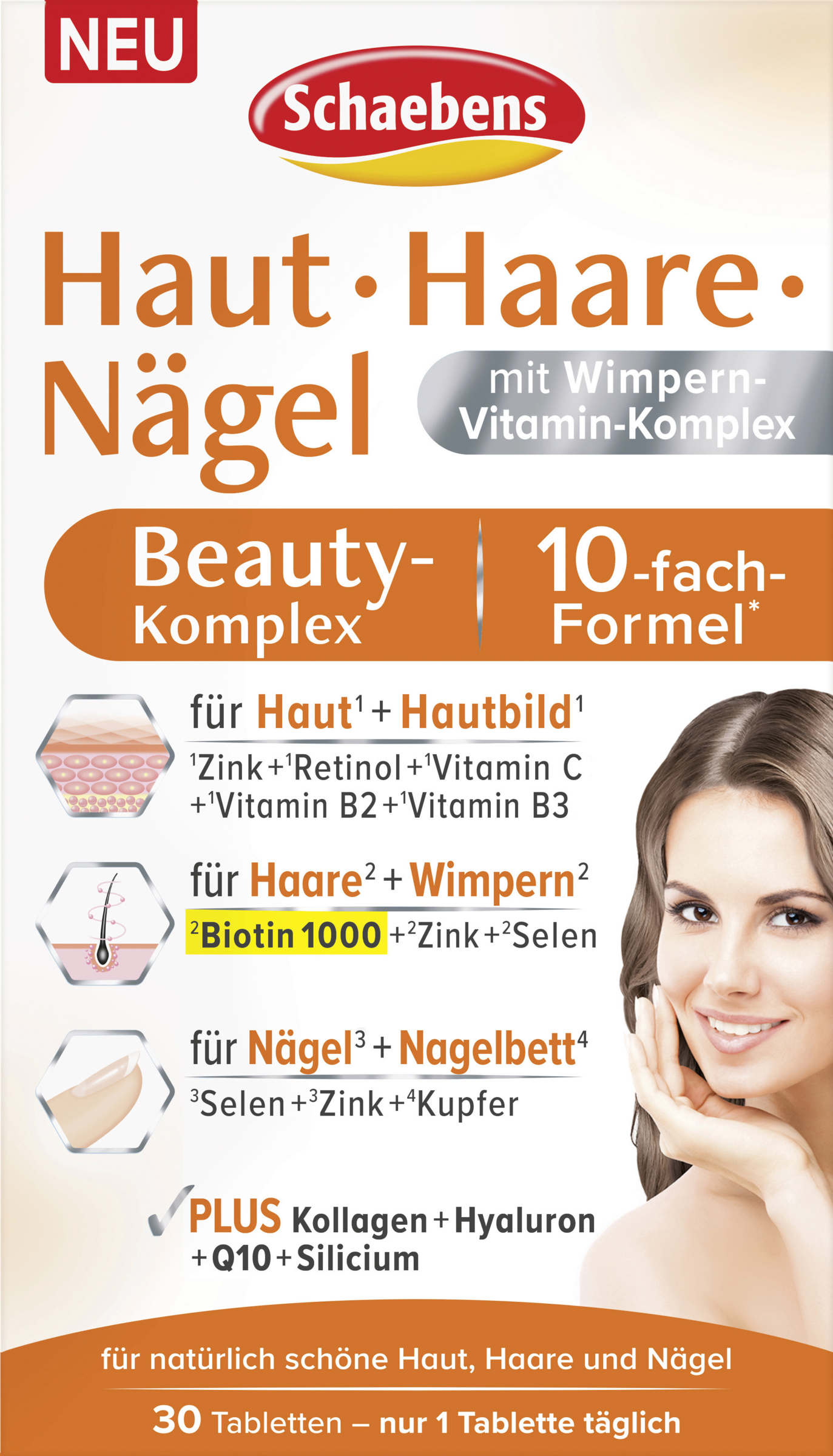Schaebens Haut, Haare & Nägel Beauty-Komplex