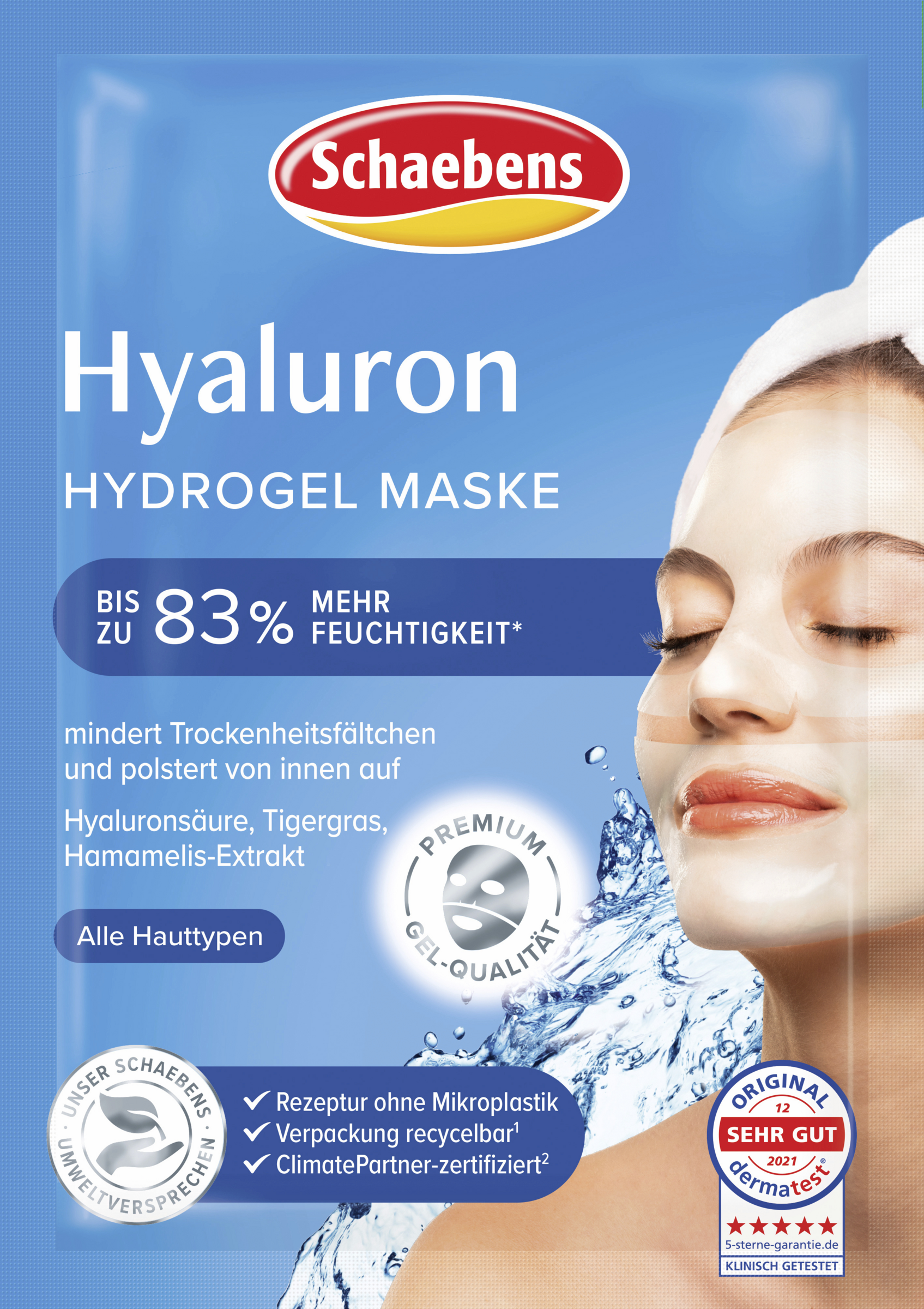Schaebens Hyaluron Hydrogel Maske