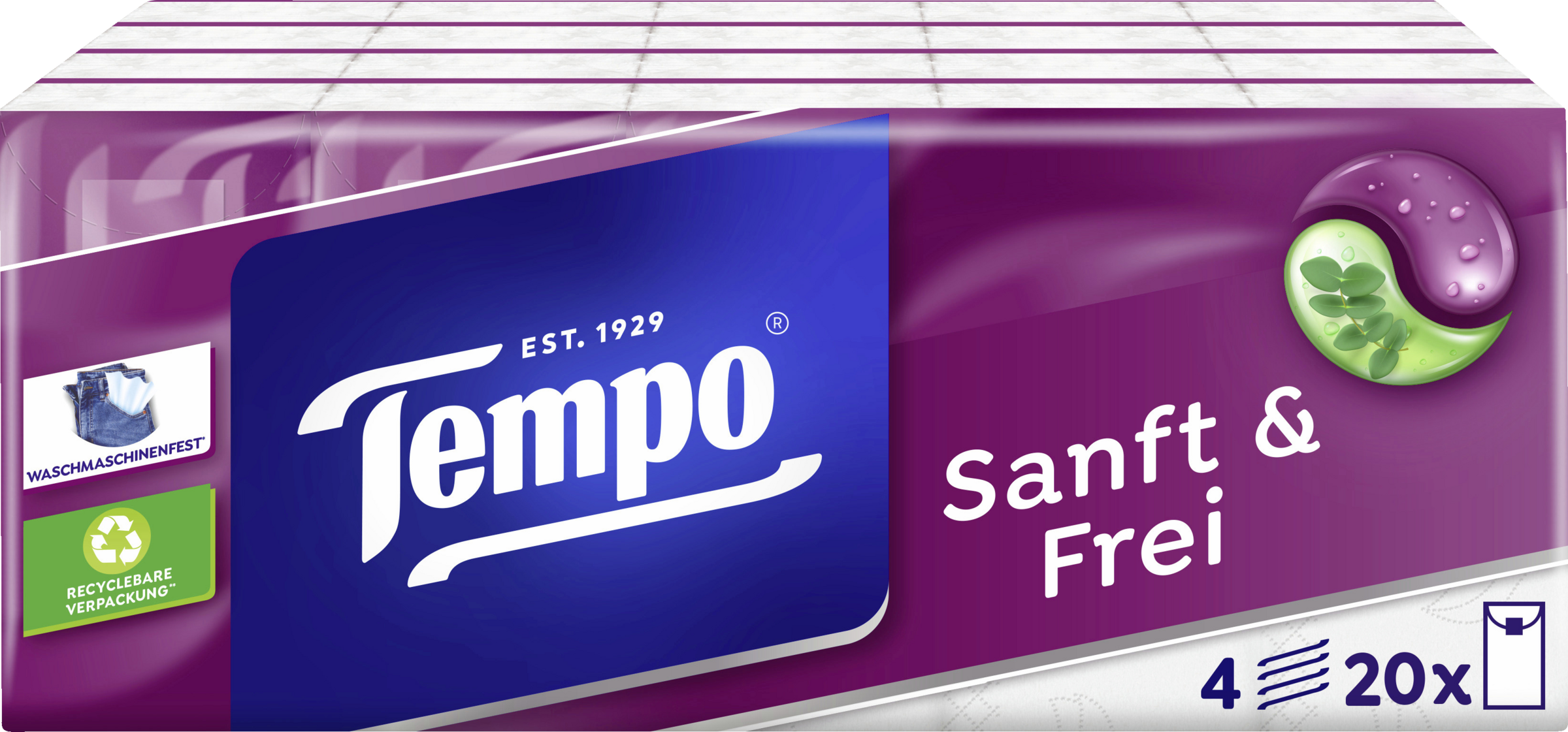 Tempo Taschentücher sanft & frei