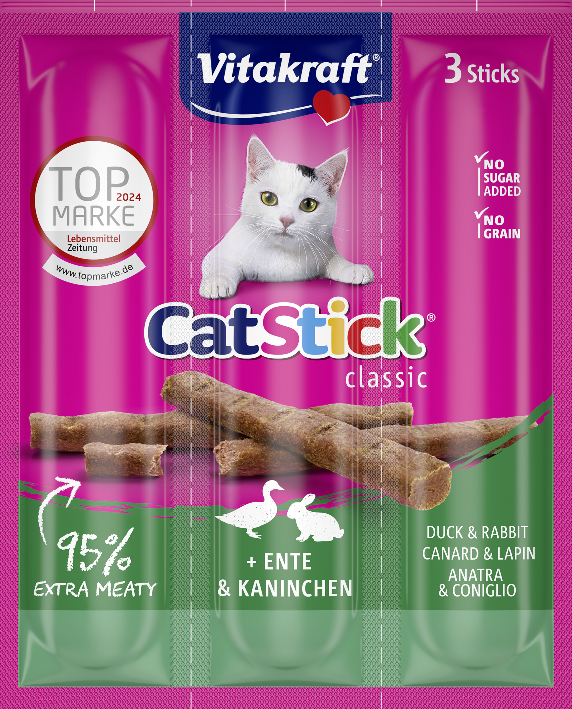 Cat Stick Ente & Kaninchen