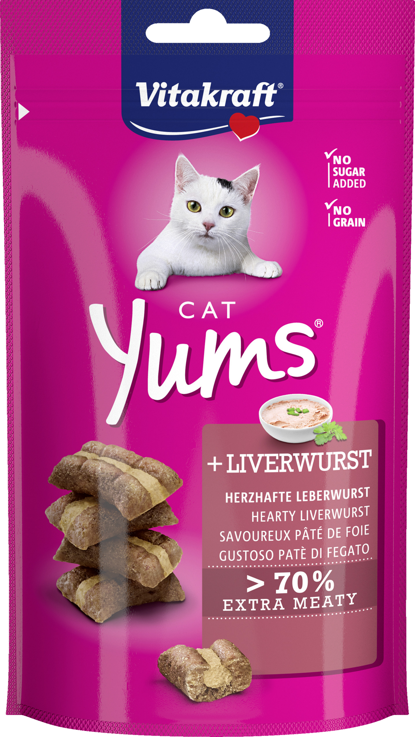 Cat Yums + Leberwurst