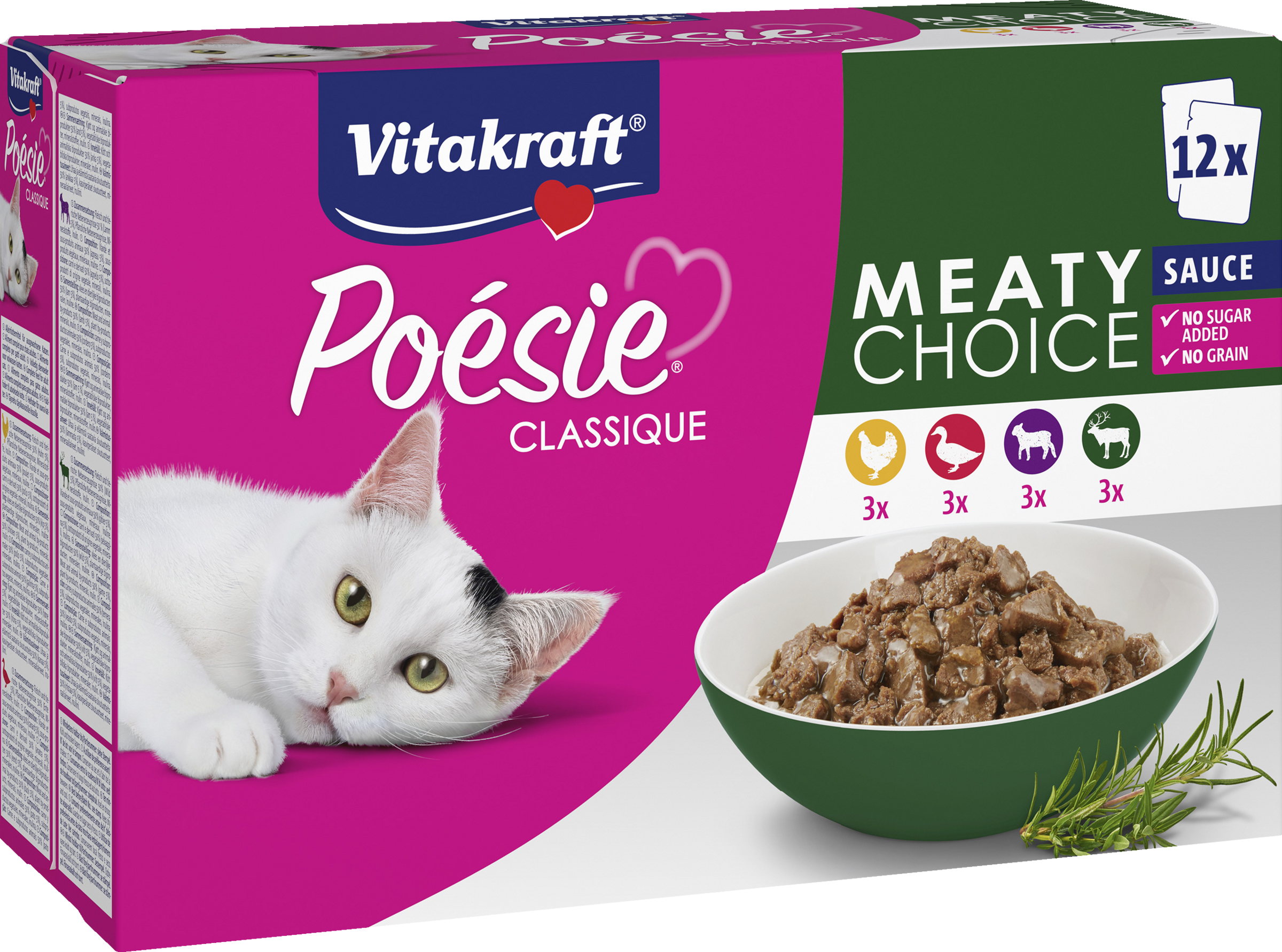 Vitakraft Poésie Classique Meaty Choice Sauce