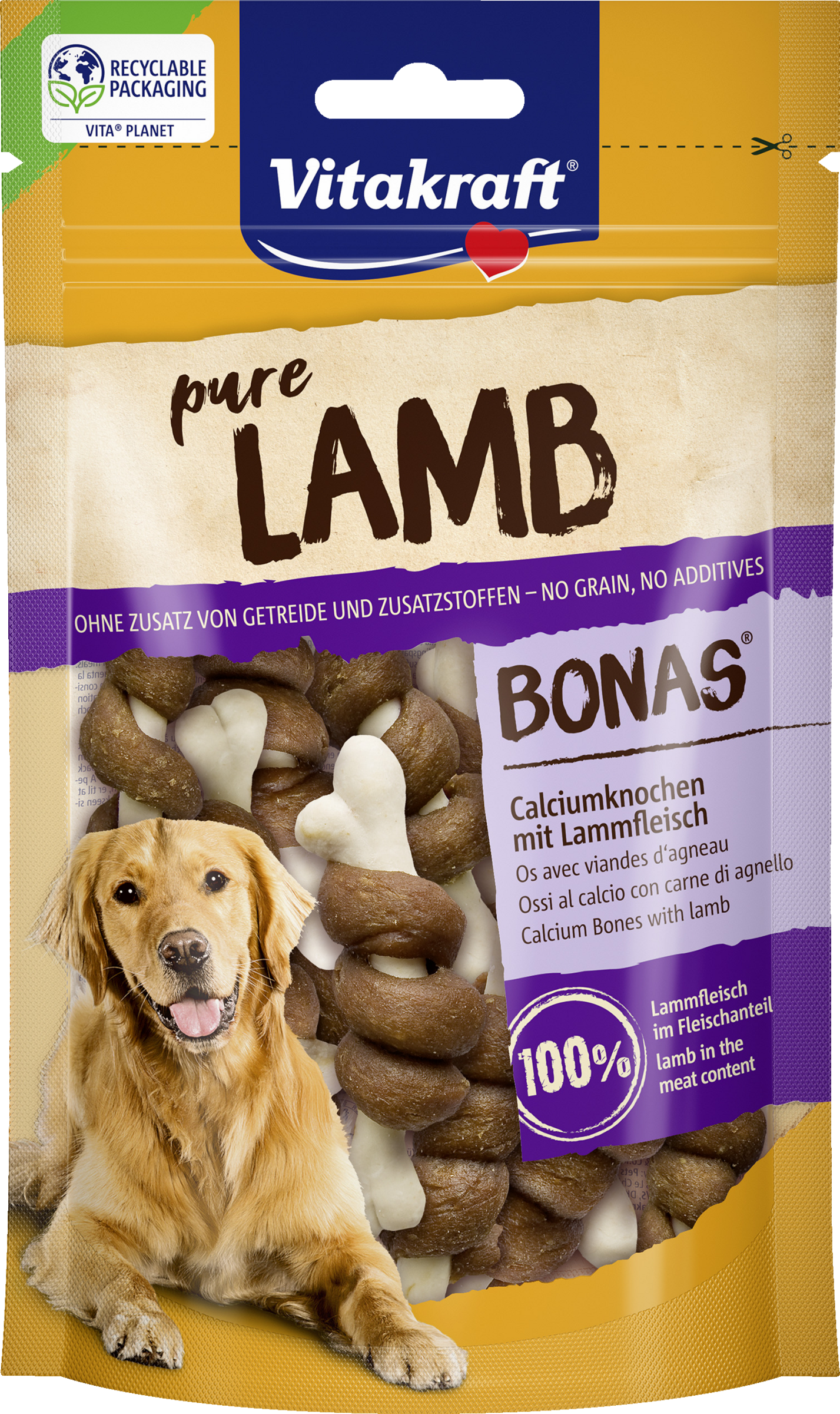 pure LAMB Bonas Calciumknochen