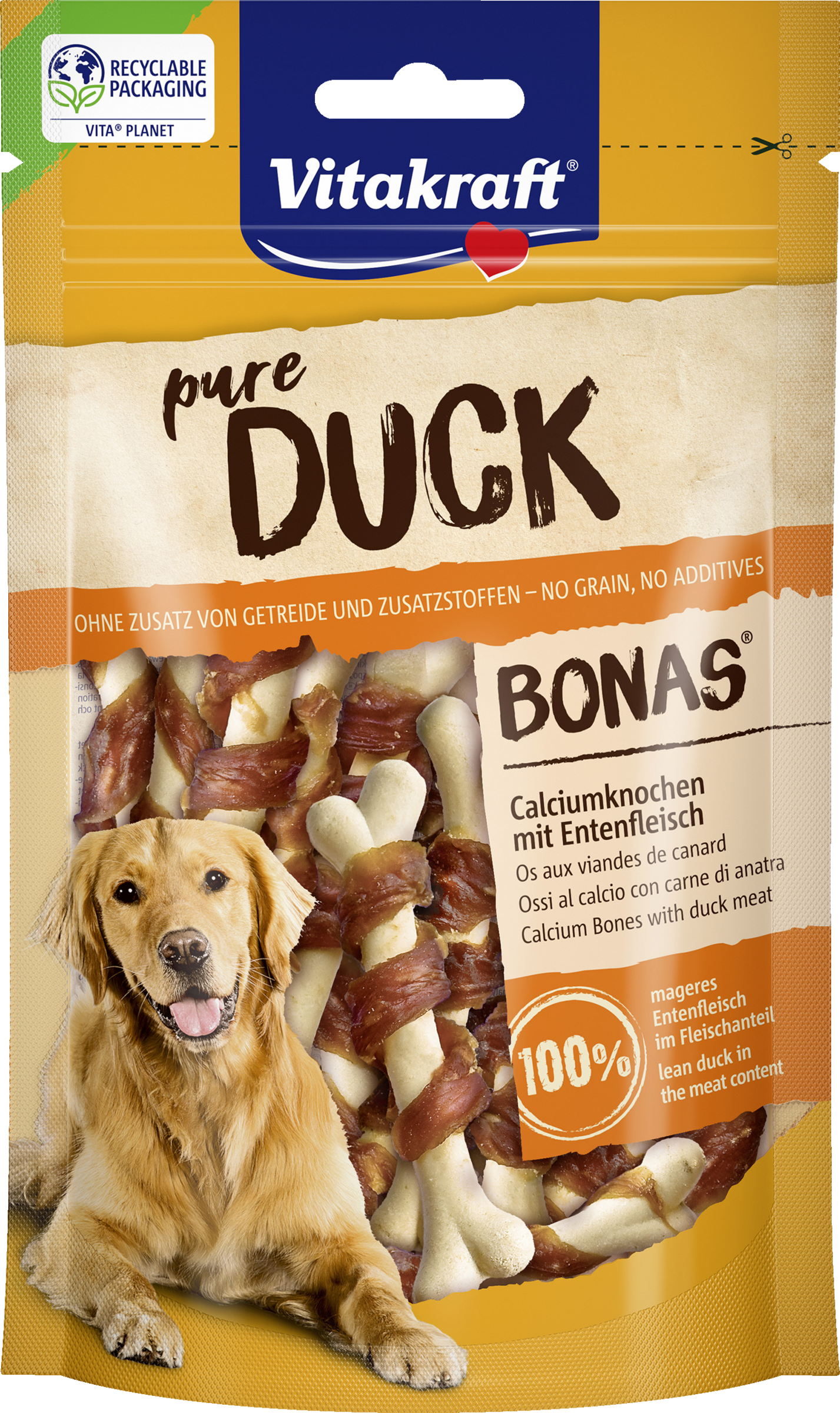 Vitakraft pure DUCK Bonas Calciumknochen