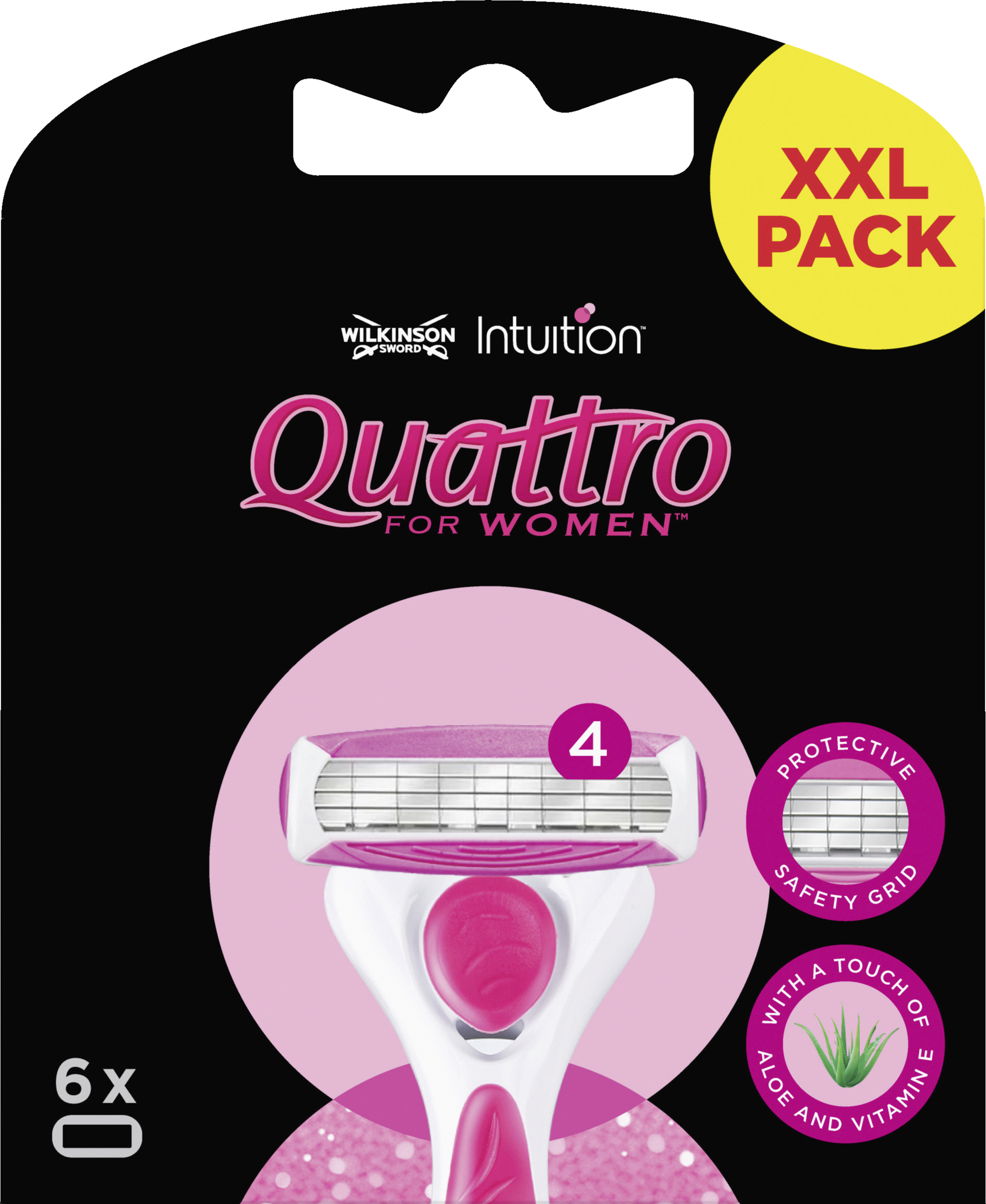 Quattro for Women Damen Rasierklingen