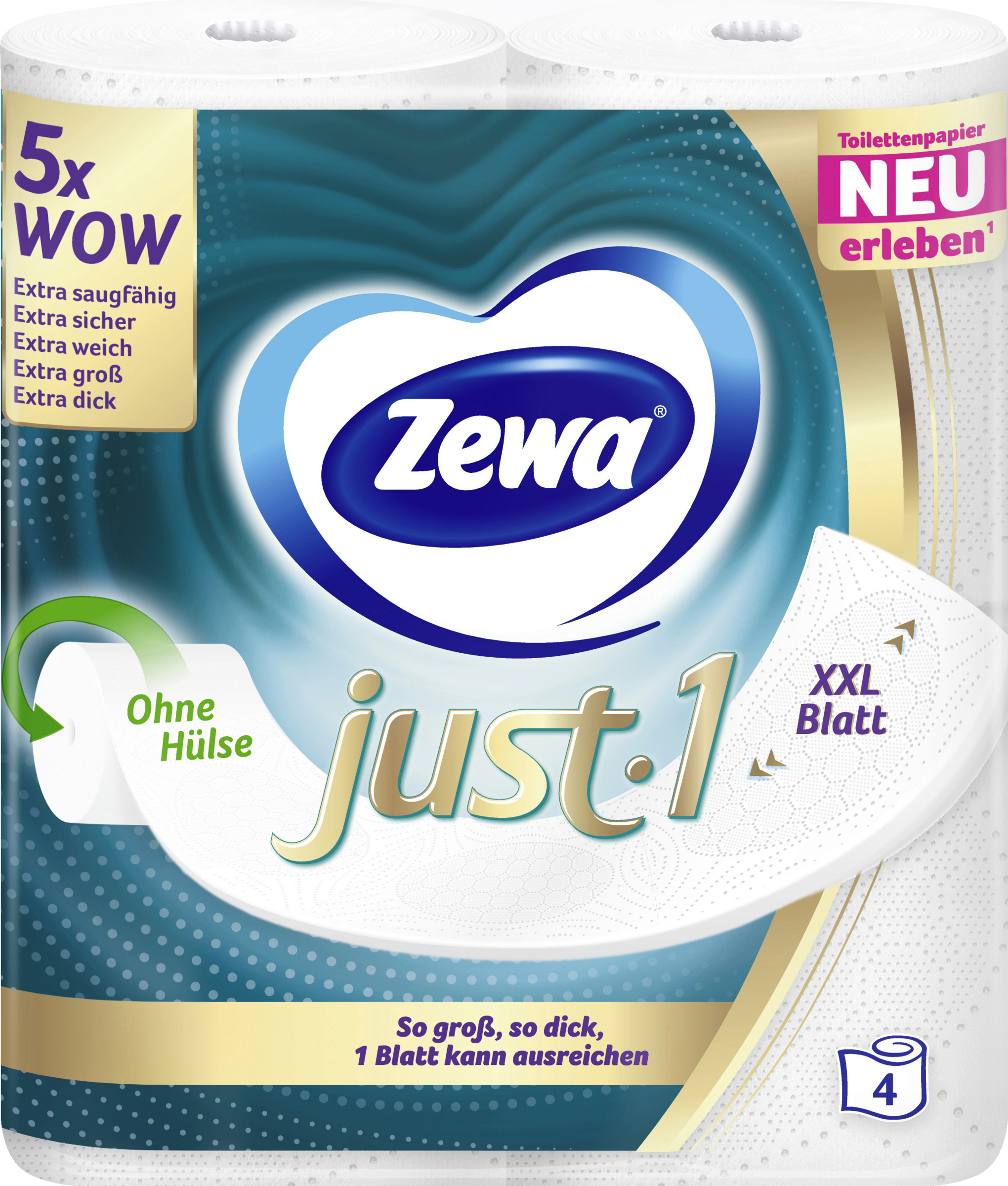 Zewa Just 1 Toilettenpapier