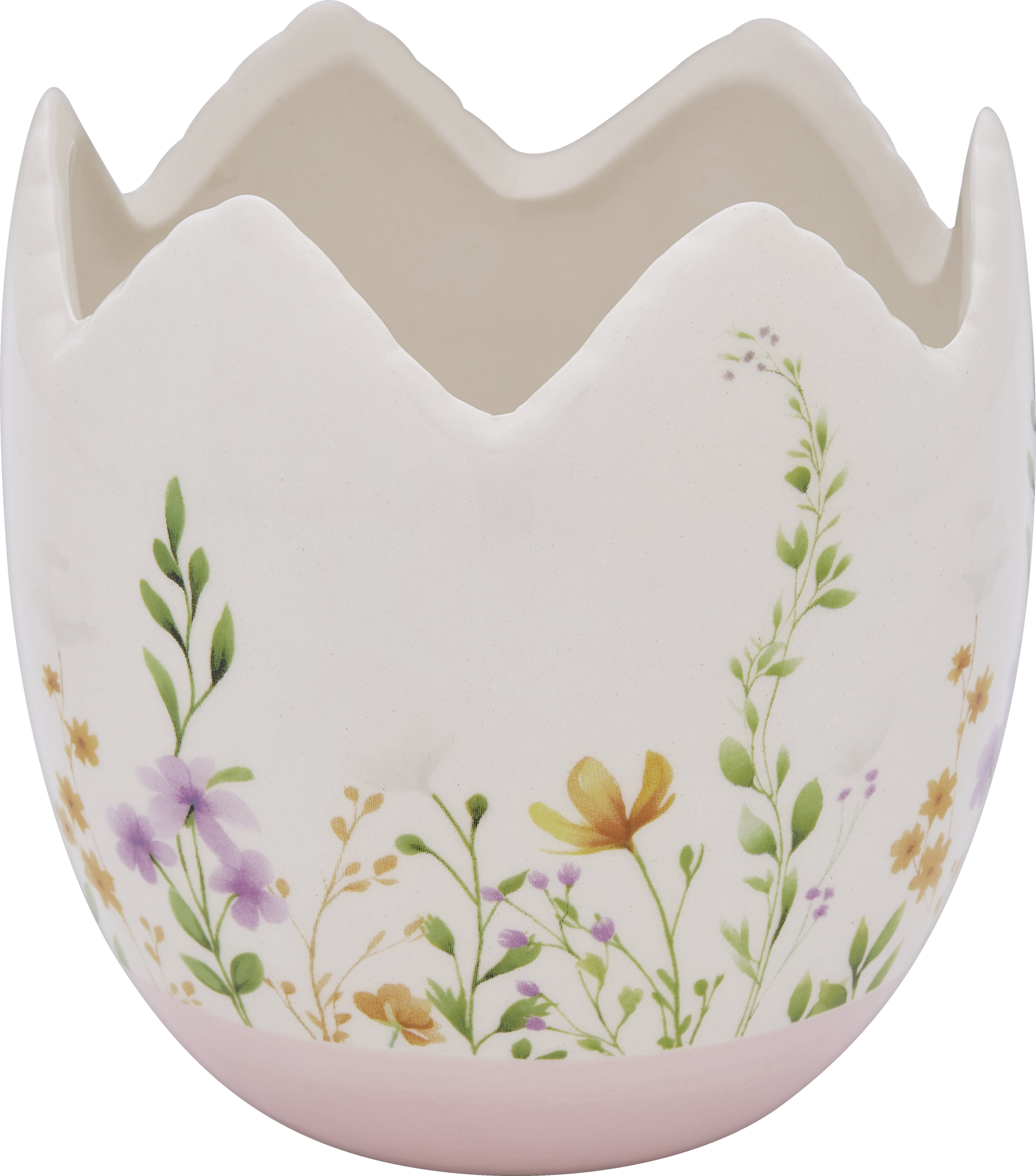 Deko-Keramik-Eierschale rosa