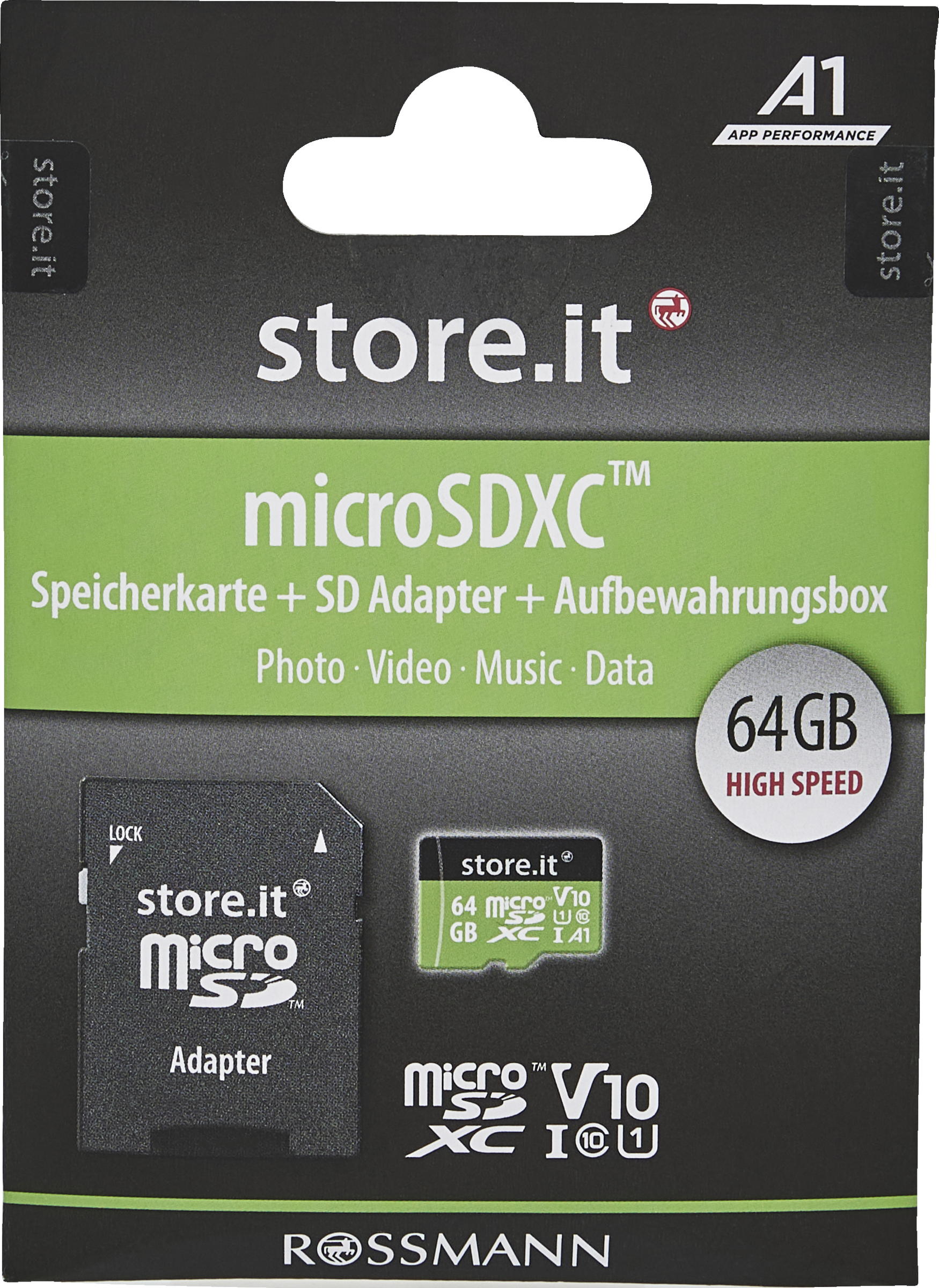 store.it Speicherkarte Micro SDXC 64 GB