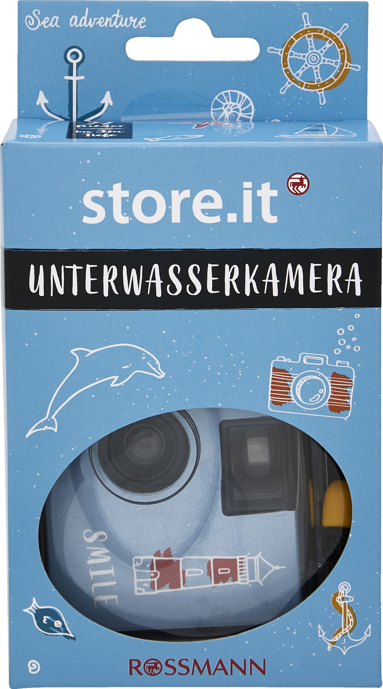 store.it Einwegkamera mit integriertem Colornegativfilm
