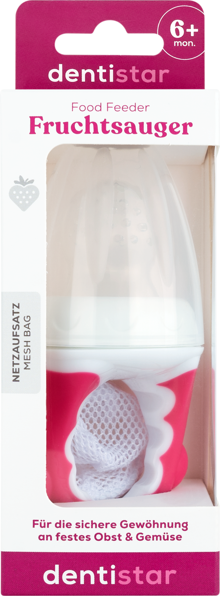 Dentistar Fruchtsauger Pink